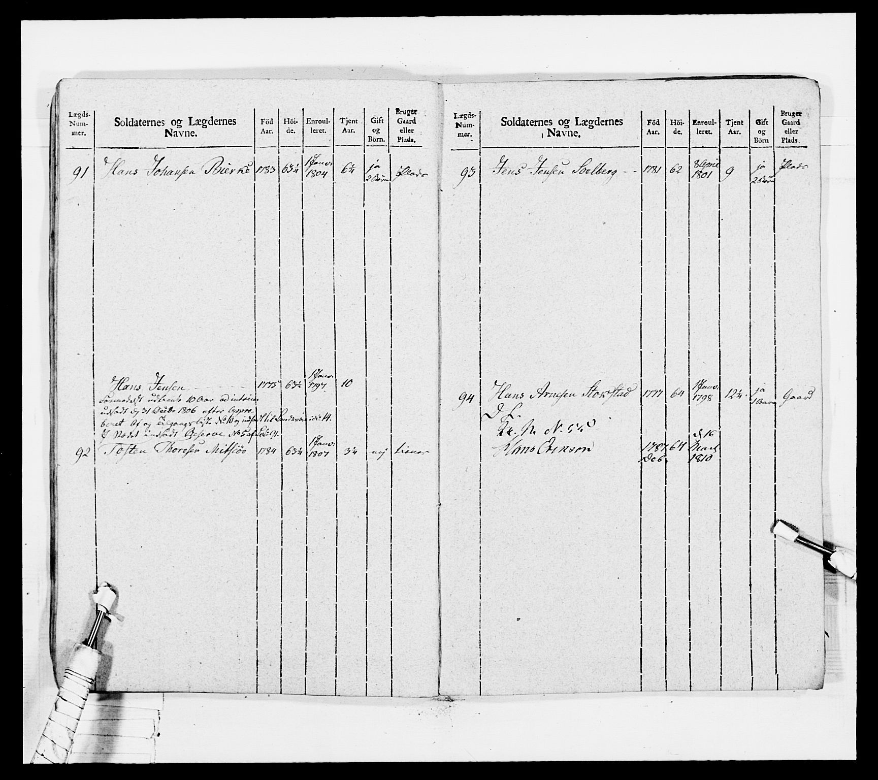 Generalitets- og kommissariatskollegiet, Det kongelige norske kommissariatskollegium, AV/RA-EA-5420/E/Eh/L0034: Nordafjelske gevorbne infanteriregiment, 1810, p. 312