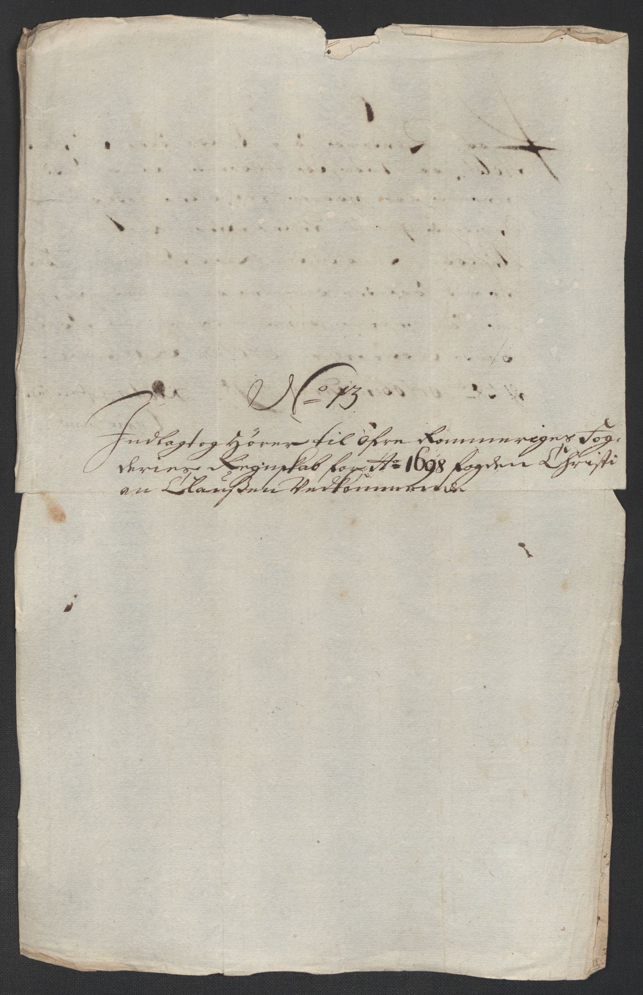 Rentekammeret inntil 1814, Reviderte regnskaper, Fogderegnskap, AV/RA-EA-4092/R12/L0710: Fogderegnskap Øvre Romerike, 1698, p. 264