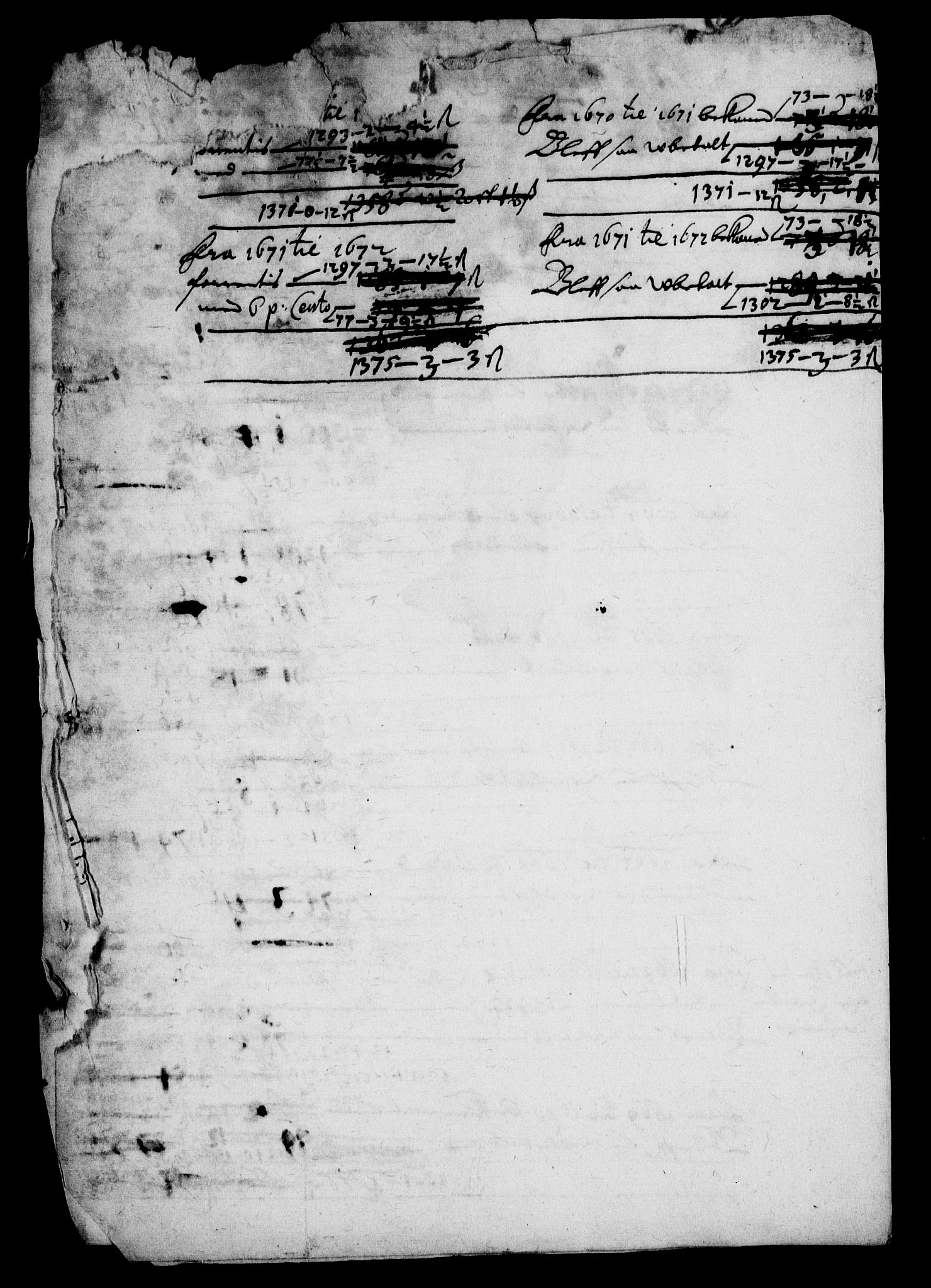 Rentekammeret inntil 1814, Realistisk ordnet avdeling, RA/EA-4070/On/L0013: [Jj 14]: Forskjellige dokumenter om krongodset i Norge, 1672-1722, p. 87