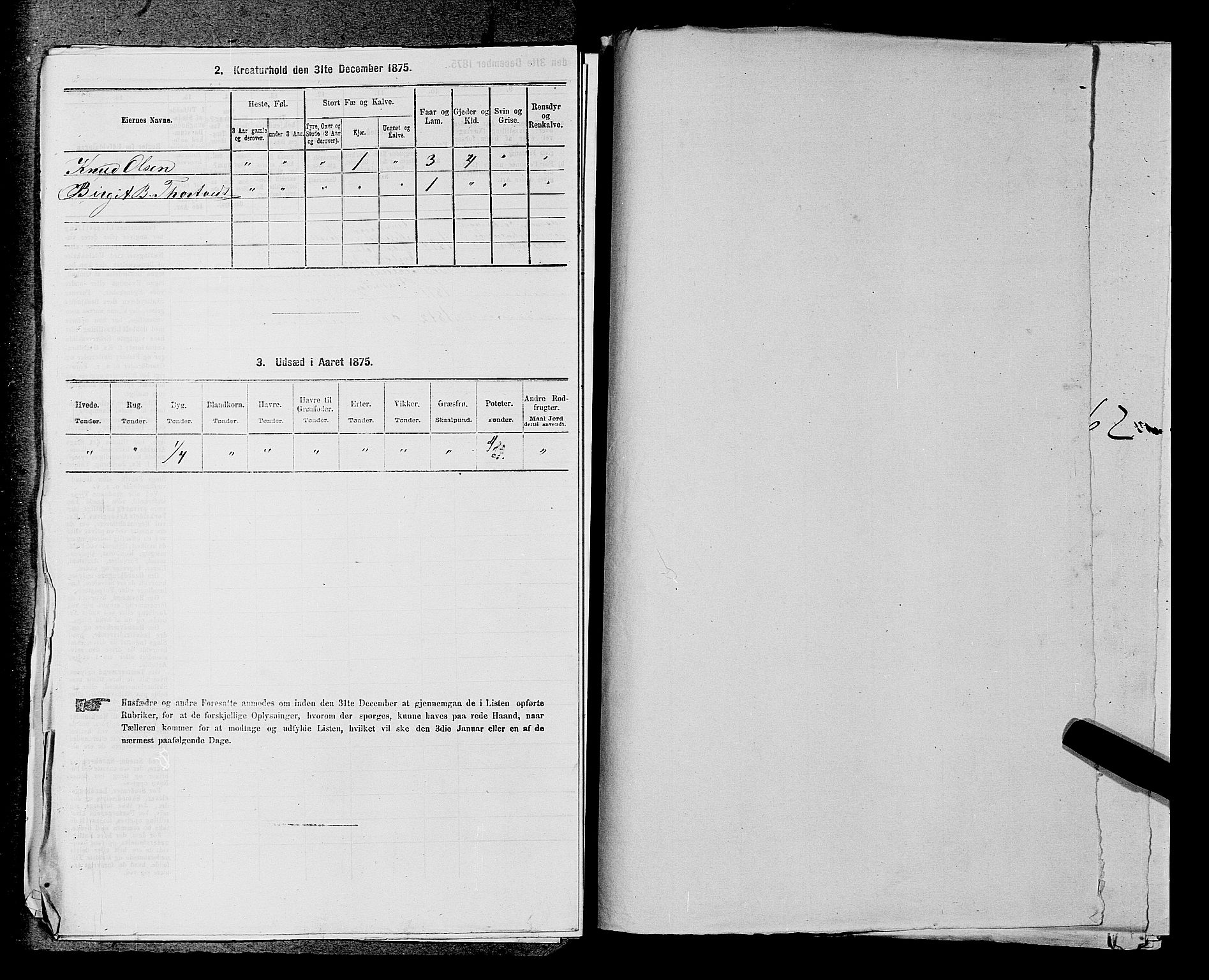 SAKO, 1875 census for 0831P Moland, 1875, p. 223