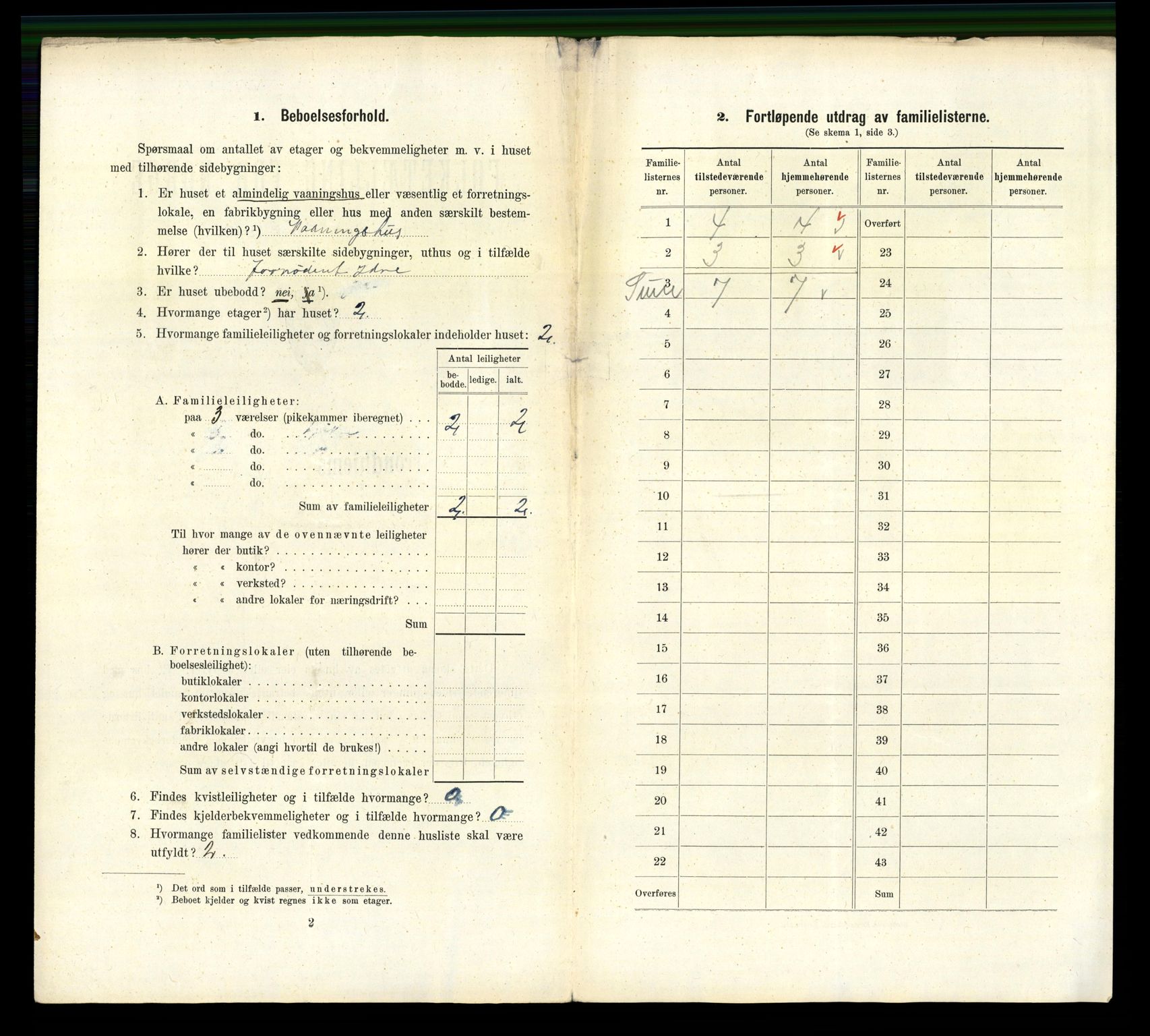 RA, 1910 census for Trondheim, 1910, p. 16854