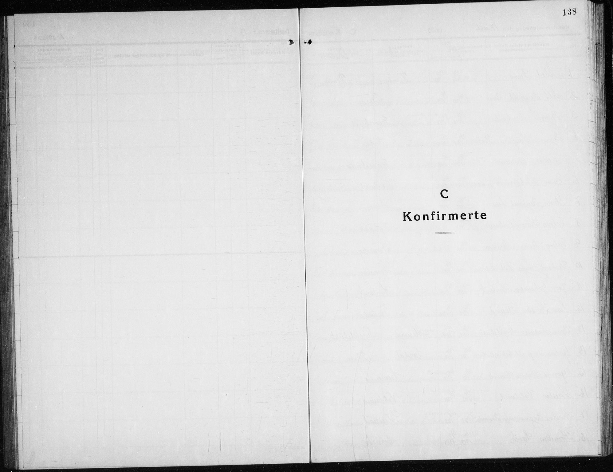 Ministerialprotokoller, klokkerbøker og fødselsregistre - Møre og Romsdal, SAT/A-1454/507/L0085: Parish register (copy) no. 507C08, 1933-1944, p. 138