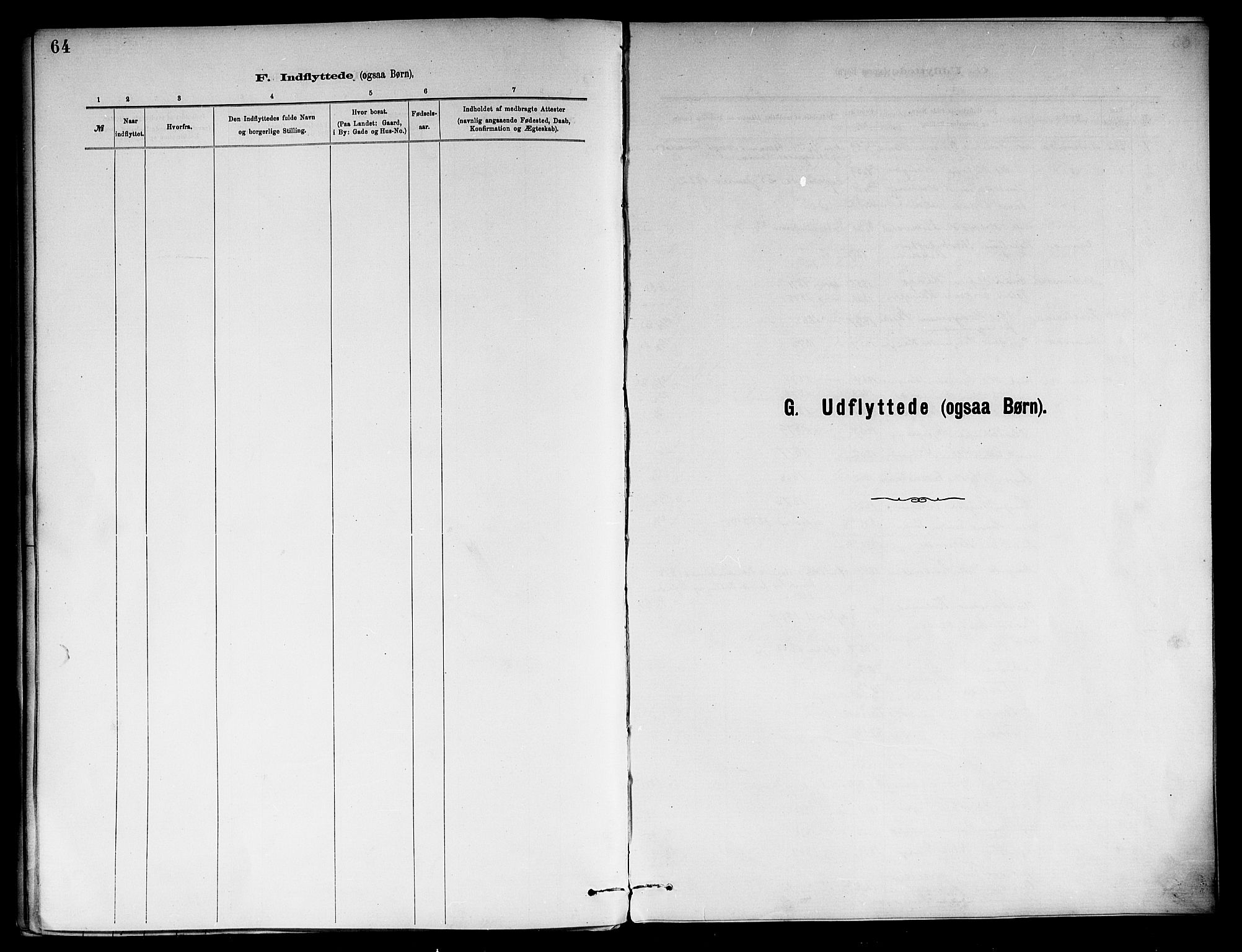Ål kirkebøker, SAKO/A-249/F/Fb/L0001: Parish register (official) no. II 1, 1882-1899, p. 64