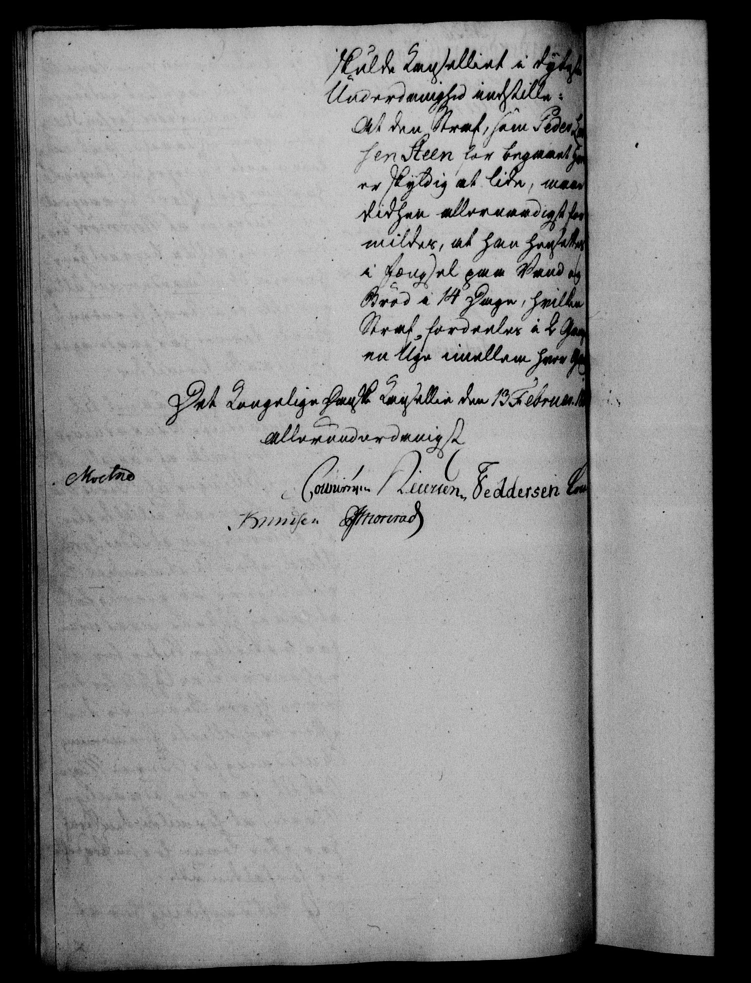 Danske Kanselli 1800-1814, AV/RA-EA-3024/H/Hf/Hfa/Hfab/L0002: Forestillinger, 1801
