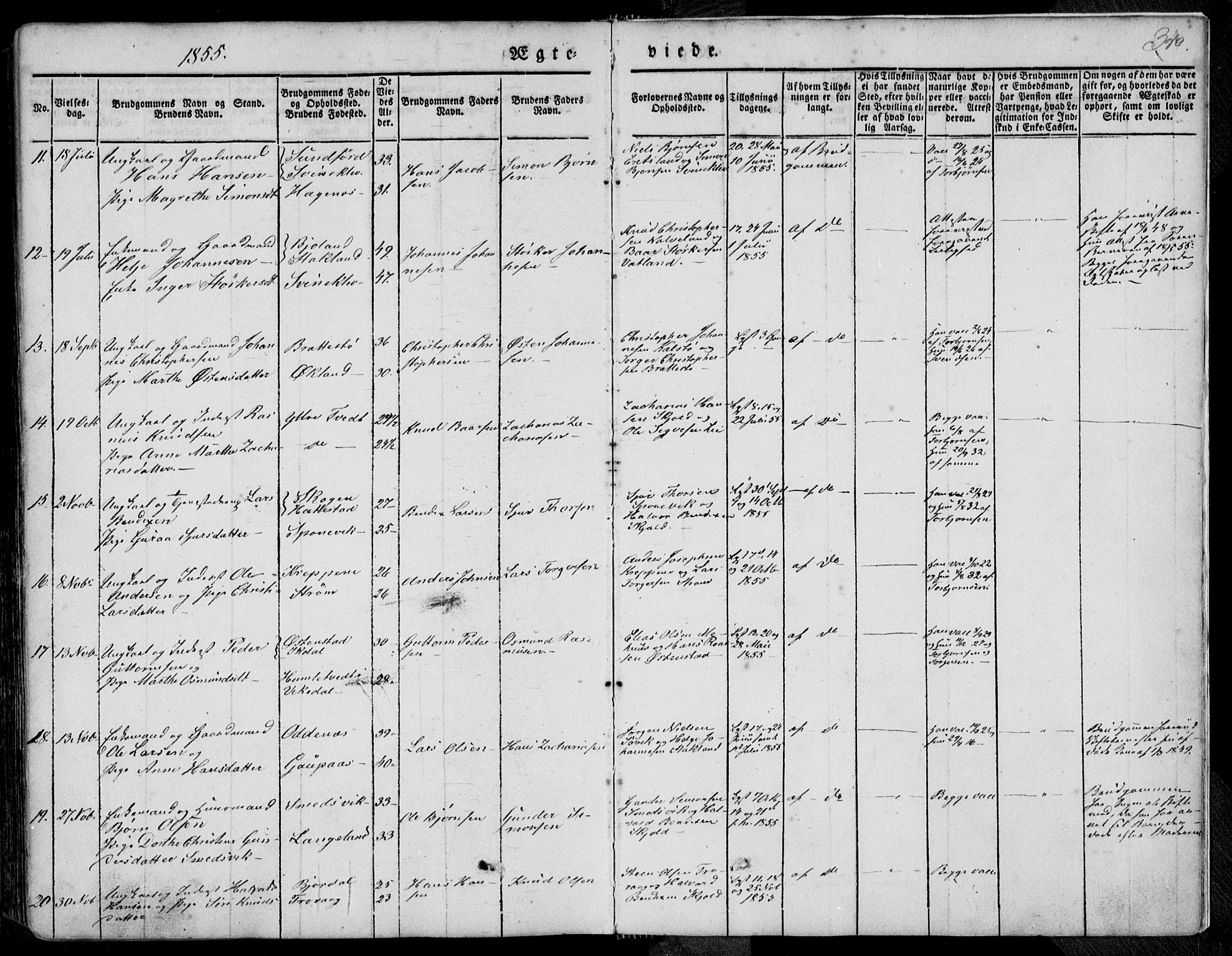 Skjold sokneprestkontor, AV/SAST-A-101847/H/Ha/Haa/L0006: Parish register (official) no. A 6.1, 1835-1858, p. 359