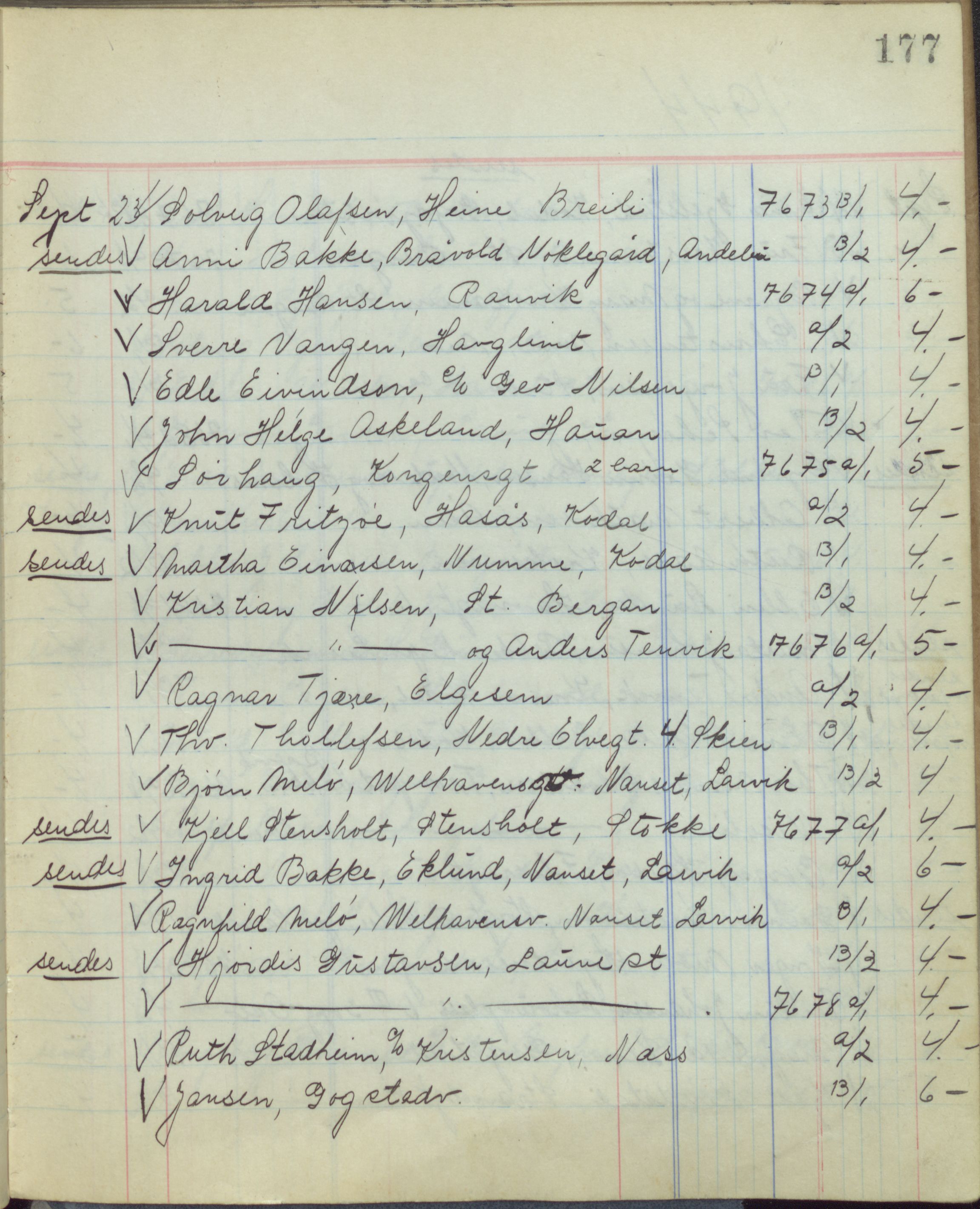 Pa 1494 - Jørgensen, Antonius. Fotograf, VEMU/A-2760/F/Fb, 1927-1984, p. 4346