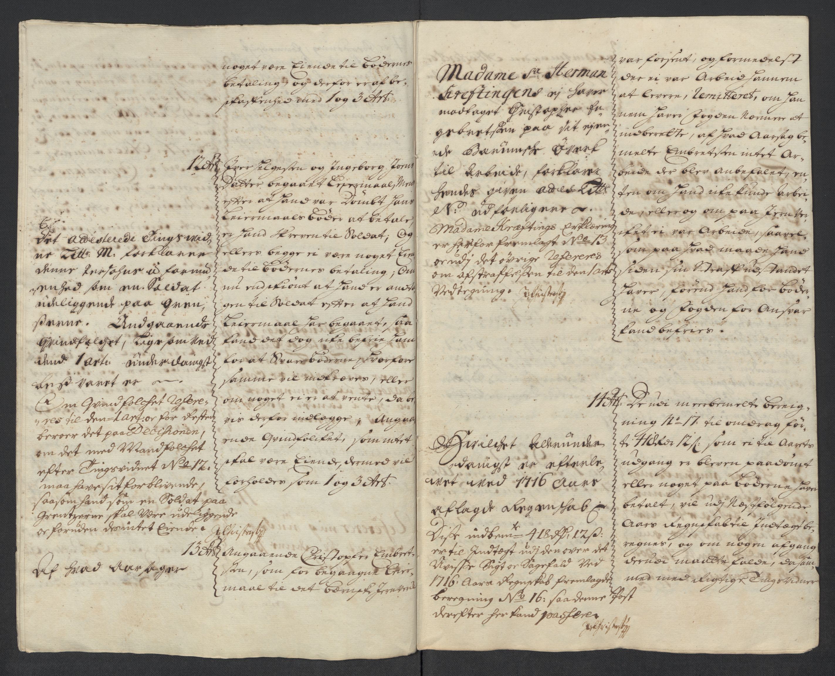 Rentekammeret inntil 1814, Reviderte regnskaper, Fogderegnskap, AV/RA-EA-4092/R23/L1473: Fogderegnskap Ringerike og Hallingdal, 1715, p. 347