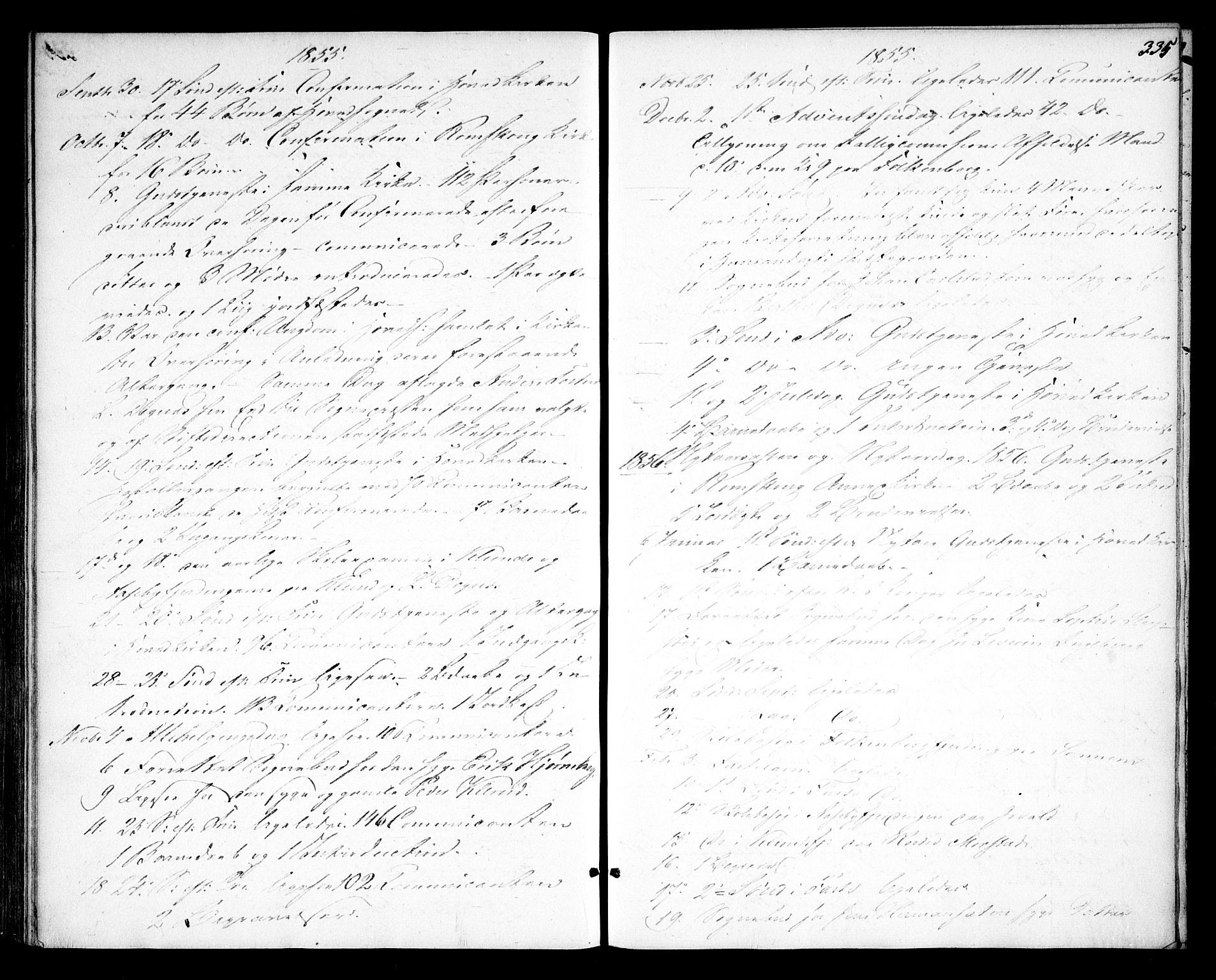 Rødenes prestekontor Kirkebøker, AV/SAO-A-2005/F/Fa/L0006: Parish register (official) no. I 6, 1850-1859, p. 335