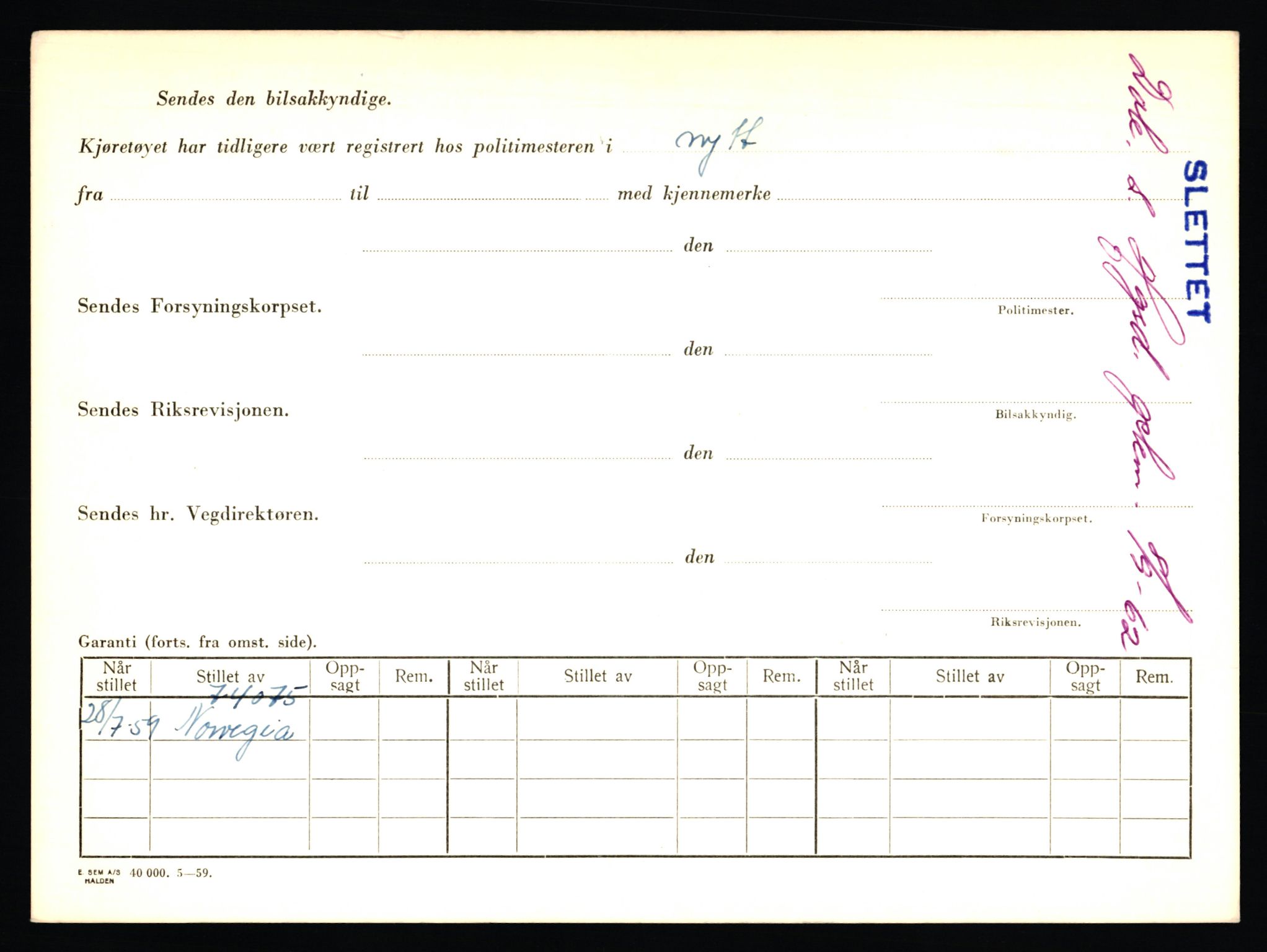 Stavanger trafikkstasjon, AV/SAST-A-101942/0/F/L0042: L-24600 - L-25233, 1930-1971, p. 1630