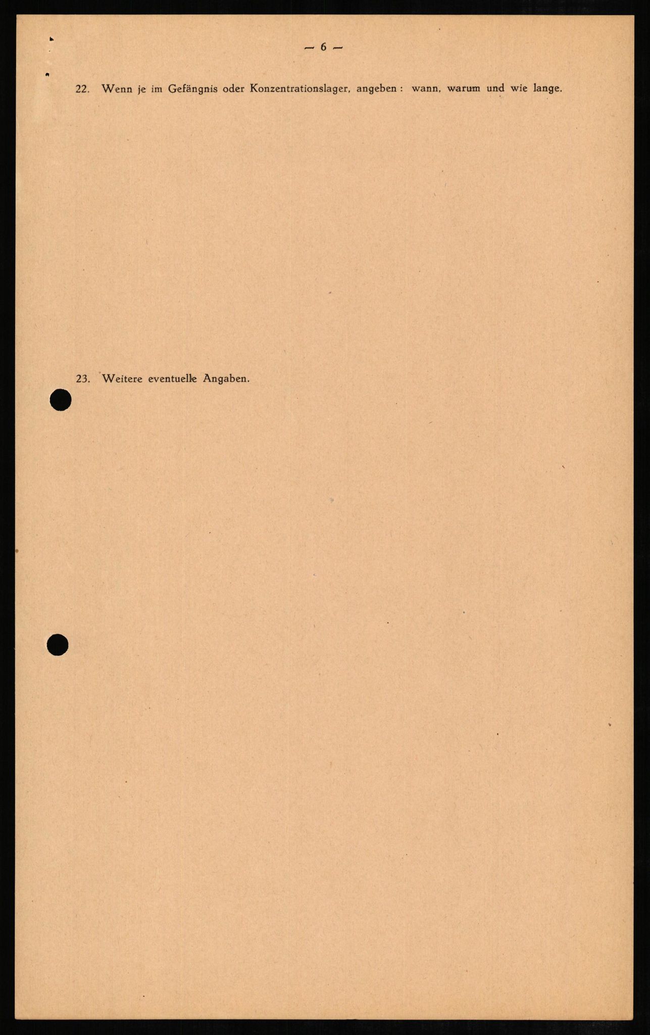 Forsvaret, Forsvarets overkommando II, AV/RA-RAFA-3915/D/Db/L0006: CI Questionaires. Tyske okkupasjonsstyrker i Norge. Tyskere., 1945-1946, p. 401