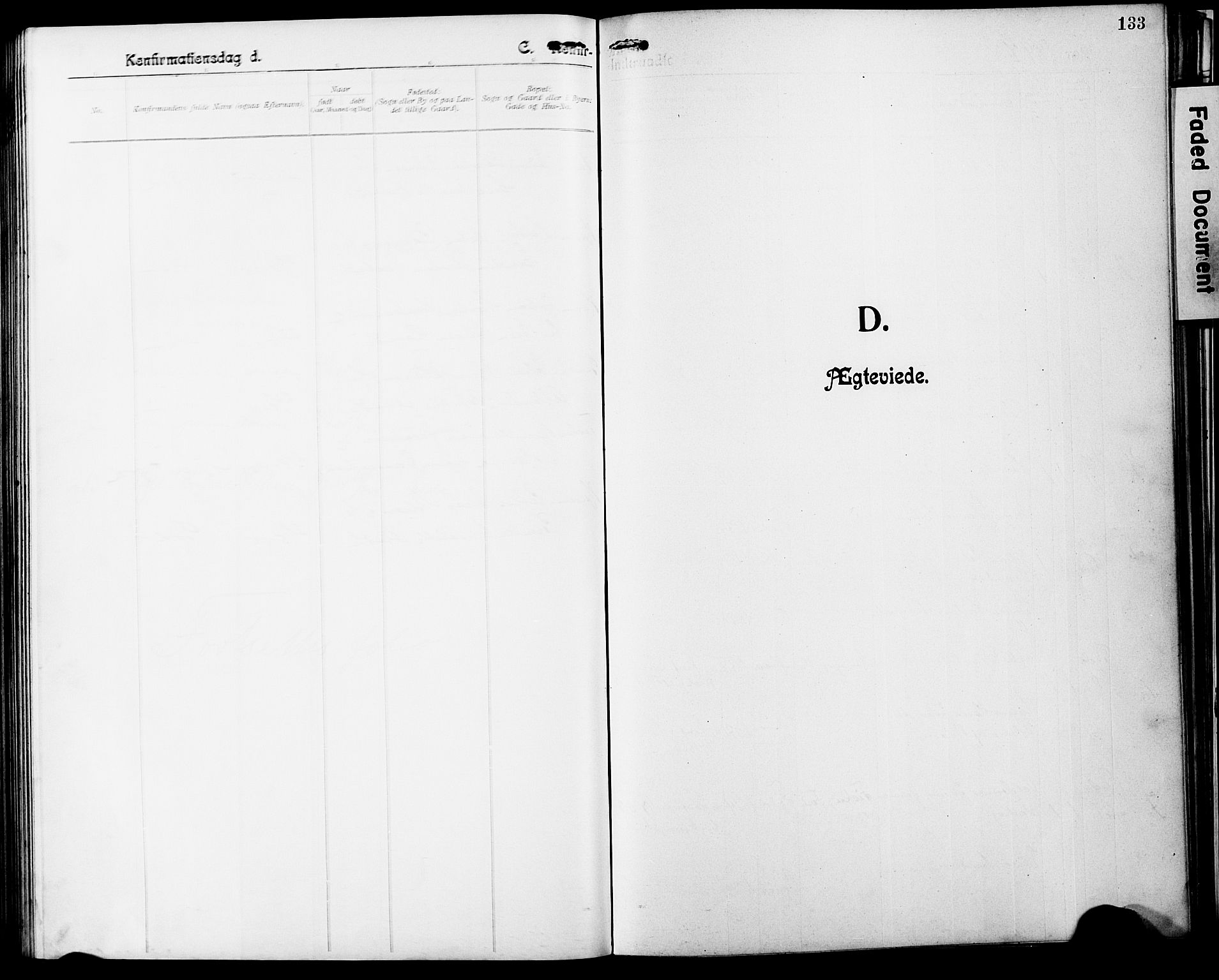 Ministerialprotokoller, klokkerbøker og fødselsregistre - Nordland, SAT/A-1459/803/L0077: Parish register (copy) no. 803C04, 1897-1930, p. 133