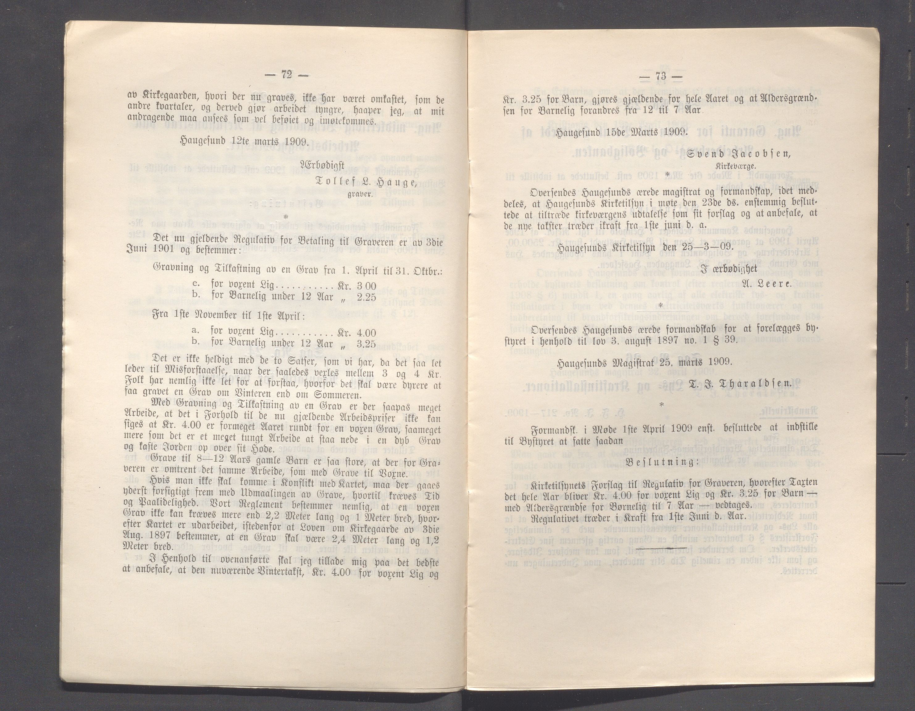 Haugesund kommune - Formannskapet og Bystyret, IKAR/A-740/A/Abb/L0002: Bystyreforhandlinger, 1908-1917, p. 242