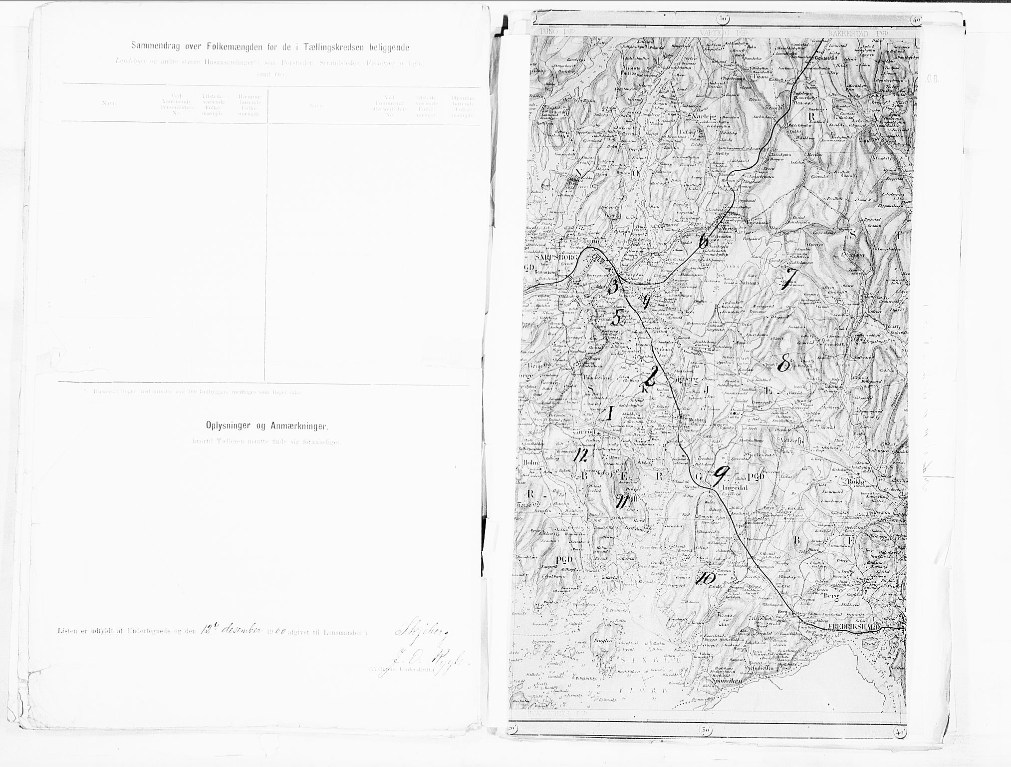 SAO, 1900 census for Skjeberg, 1900, p. 30