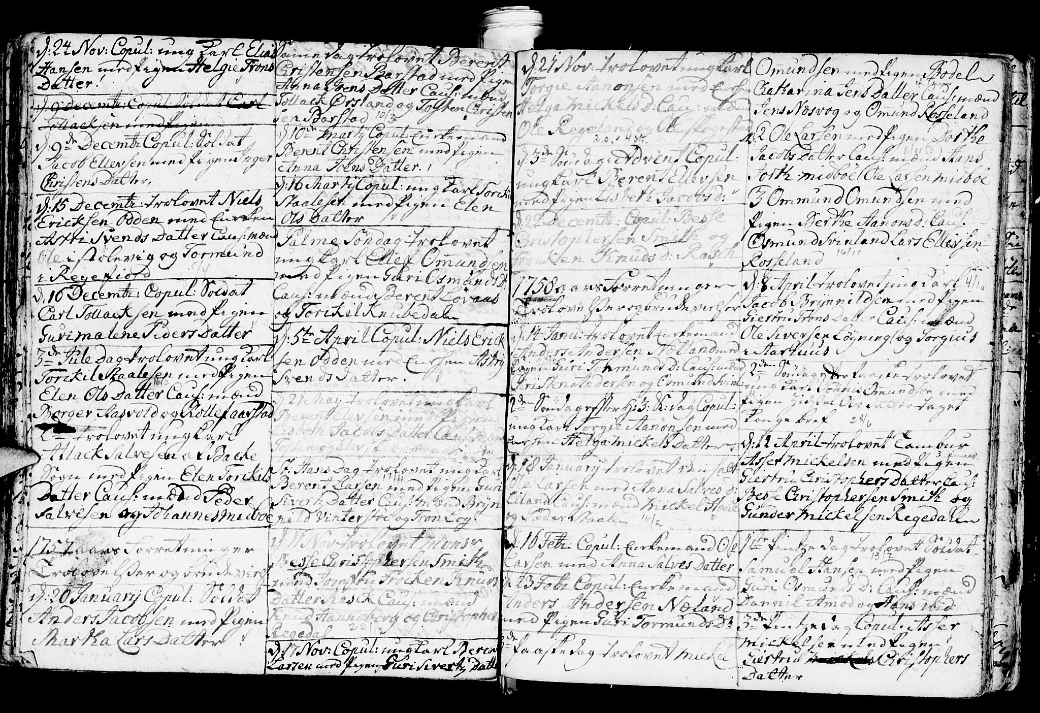 Sokndal sokneprestkontor, AV/SAST-A-101808: Parish register (official) no. A 3, 1740-1806