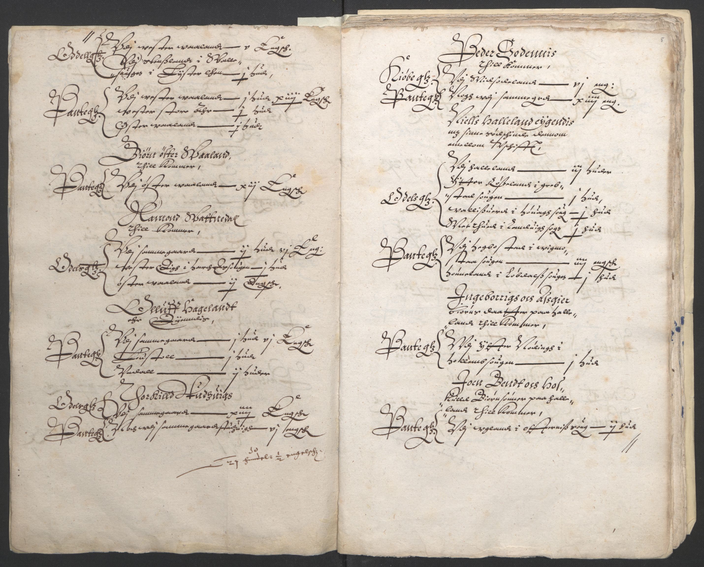 Stattholderembetet 1572-1771, AV/RA-EA-2870/Ek/L0010/0001: Jordebøker til utlikning av rosstjeneste 1624-1626: / Odelsjordebøker for Agdesiden len, 1624, p. 101