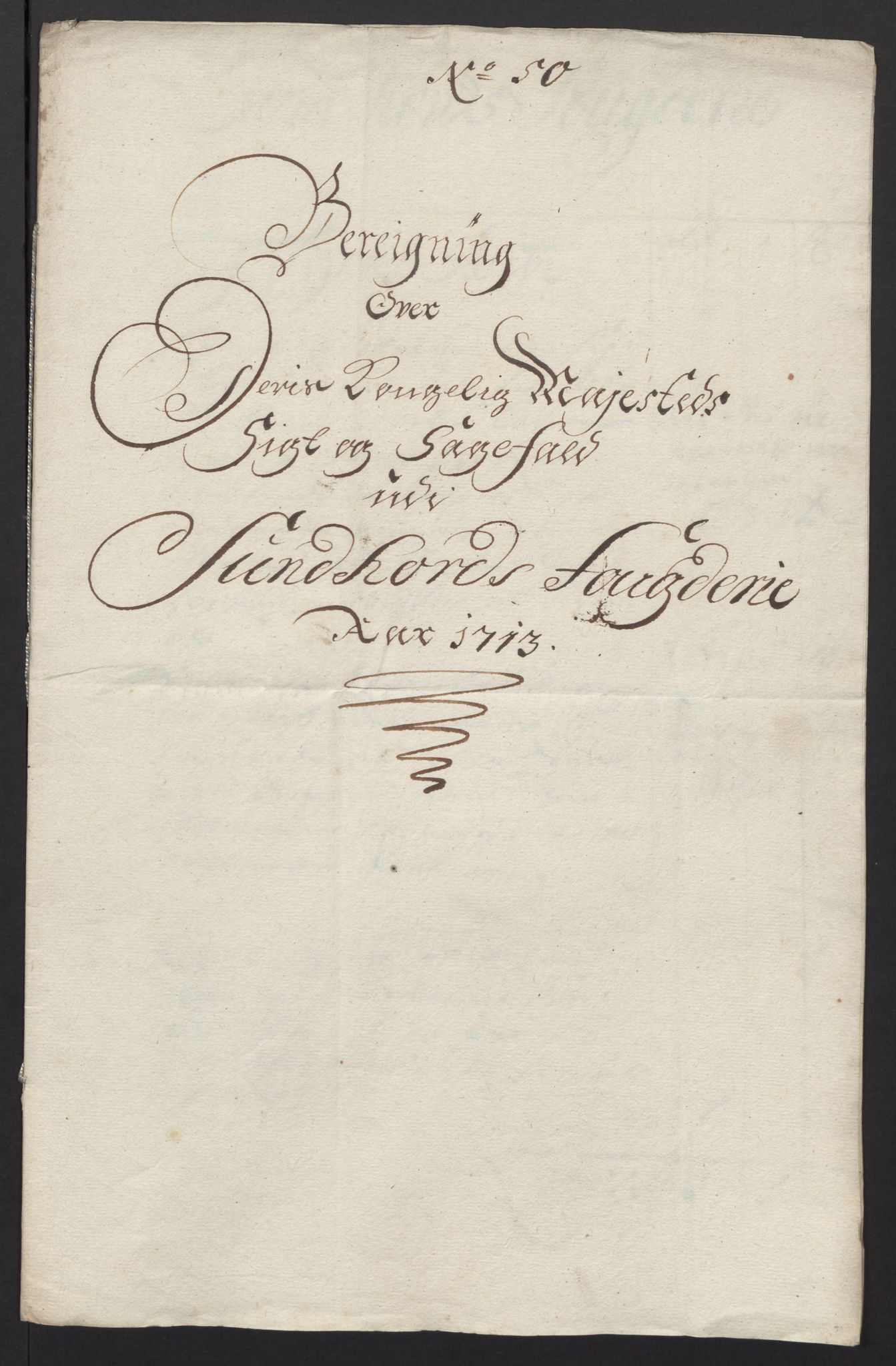 Rentekammeret inntil 1814, Reviderte regnskaper, Fogderegnskap, AV/RA-EA-4092/R48/L2989: Fogderegnskap Sunnhordland og Hardanger, 1713, p. 267