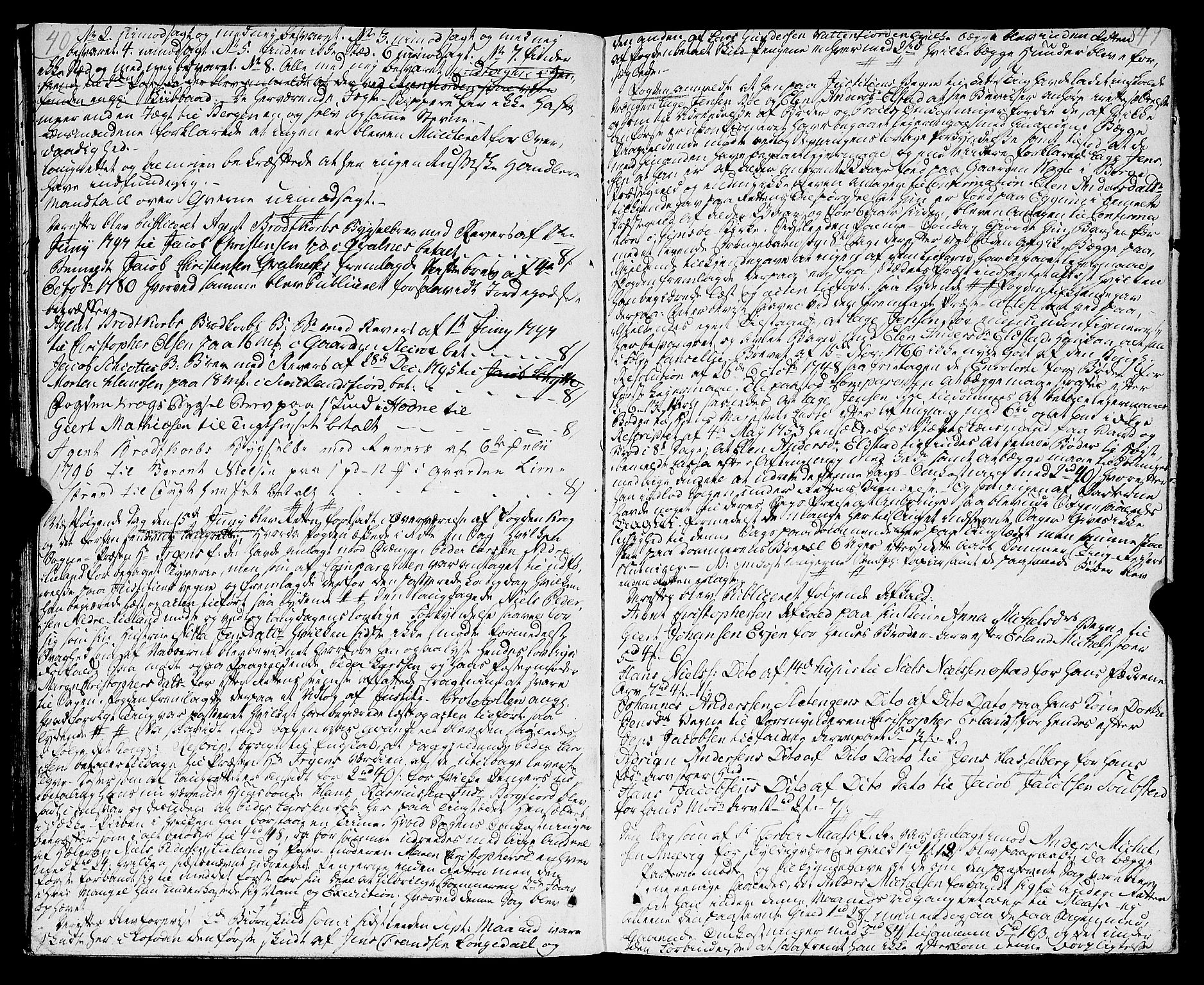 Vesterålen sorenskriveri, SAT/A-4180/1/1/1A/L0013: Tingbok, 1797-1801, p. 40-41