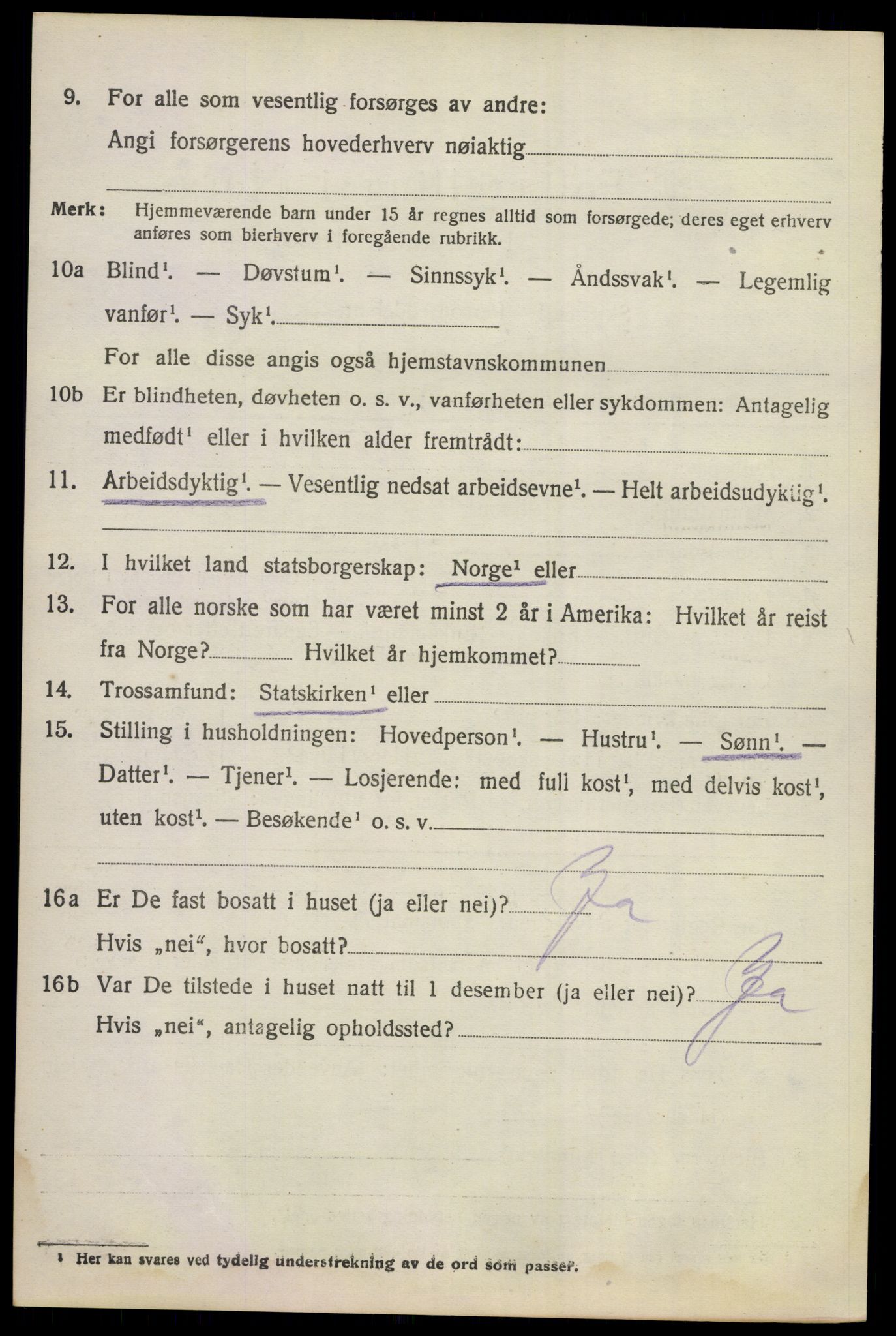 SAKO, 1920 census for Norderhov, 1920, p. 22495