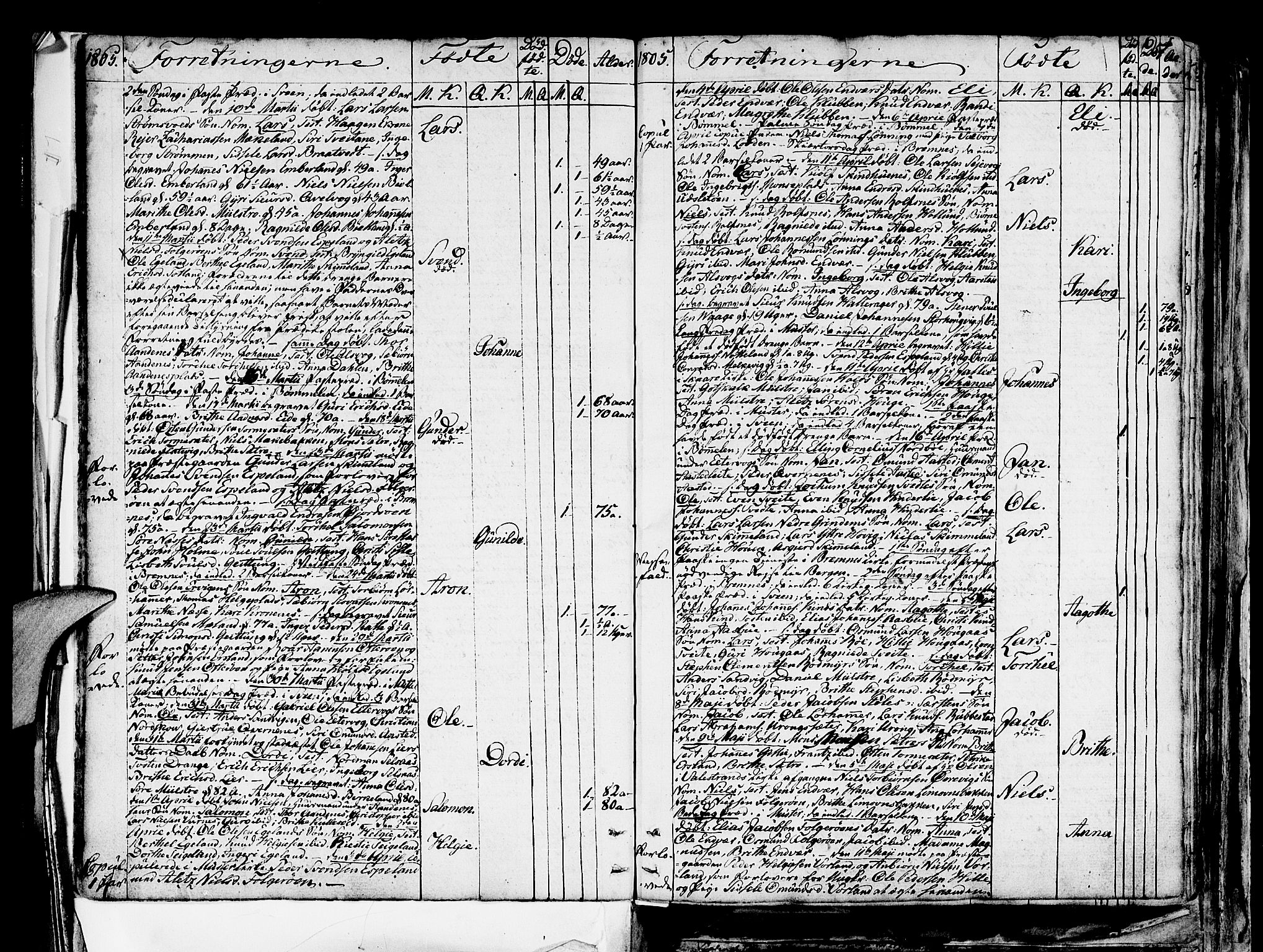 Finnås sokneprestembete, SAB/A-99925/H/Ha/Haa/Haaa/L0004: Parish register (official) no. A 4, 1804-1830, p. 7