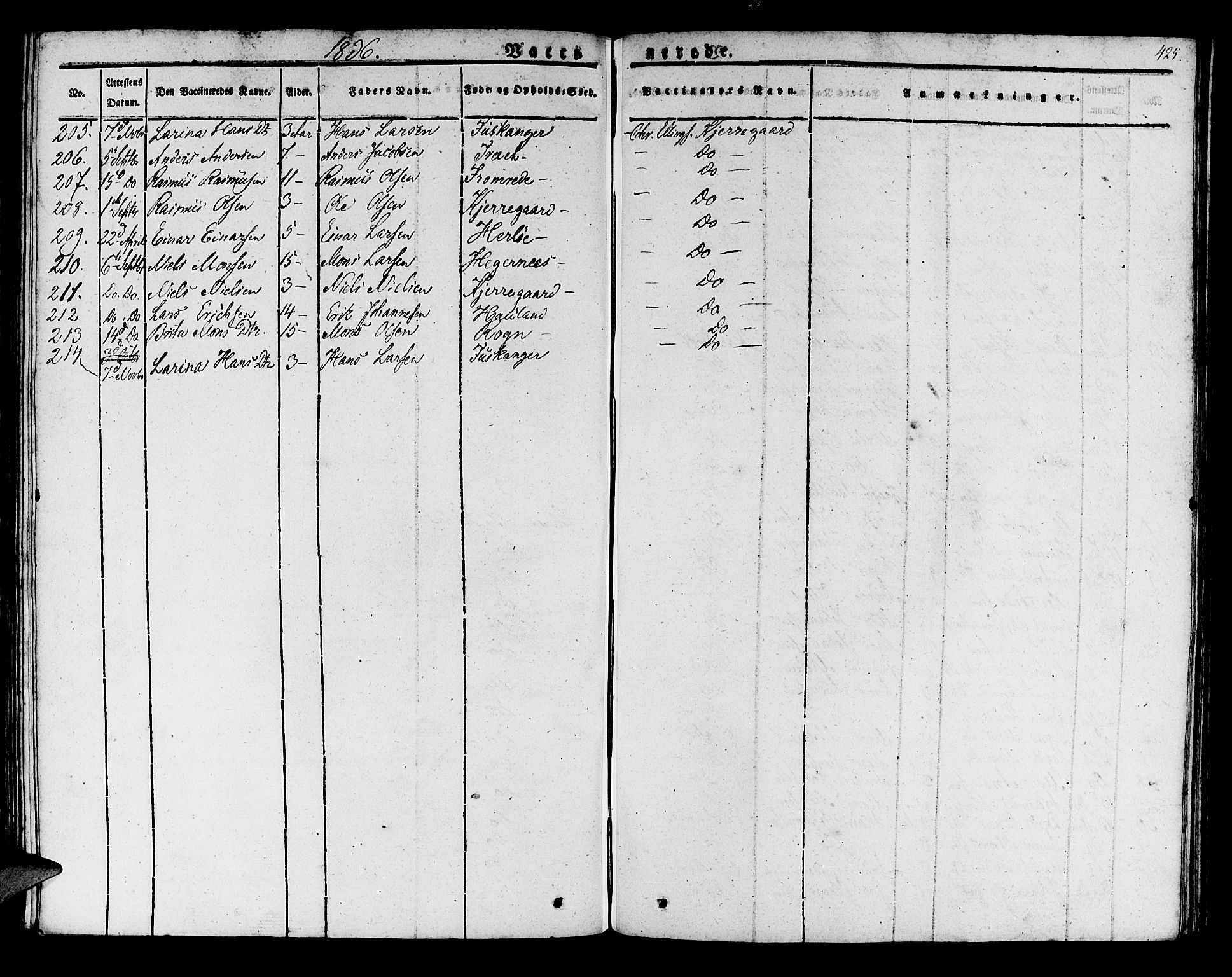 Manger sokneprestembete, SAB/A-76801/H/Haa: Parish register (official) no. A 4, 1824-1838, p. 425