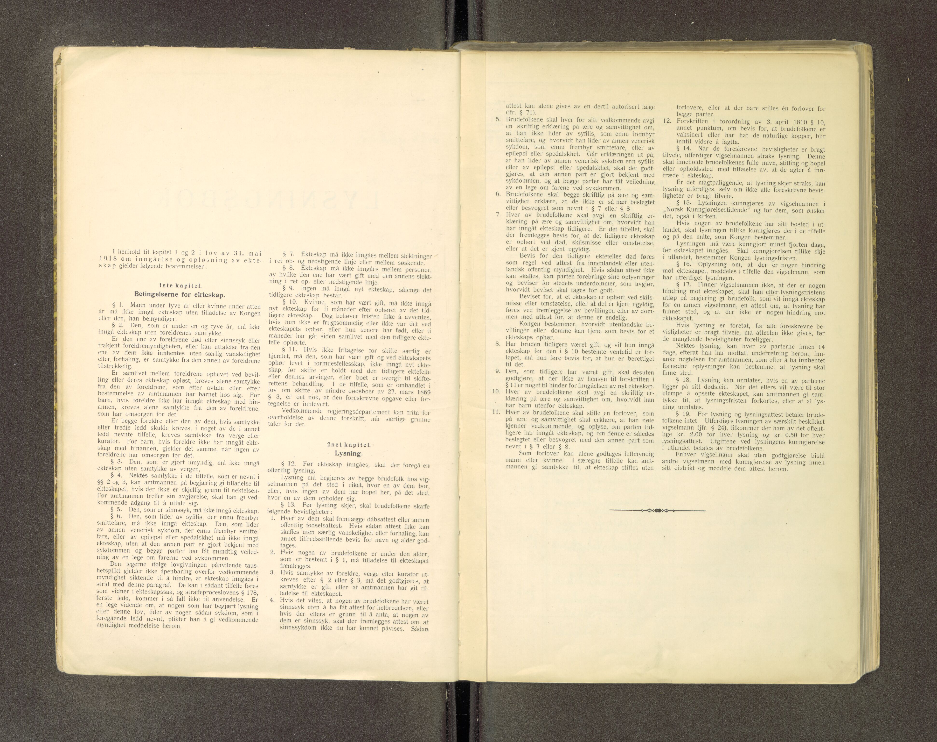 Senja sorenskriveri 1855-, SATØ/S-0048/1/N/Nc/L1298: Lysningsbøker, 1922-1968