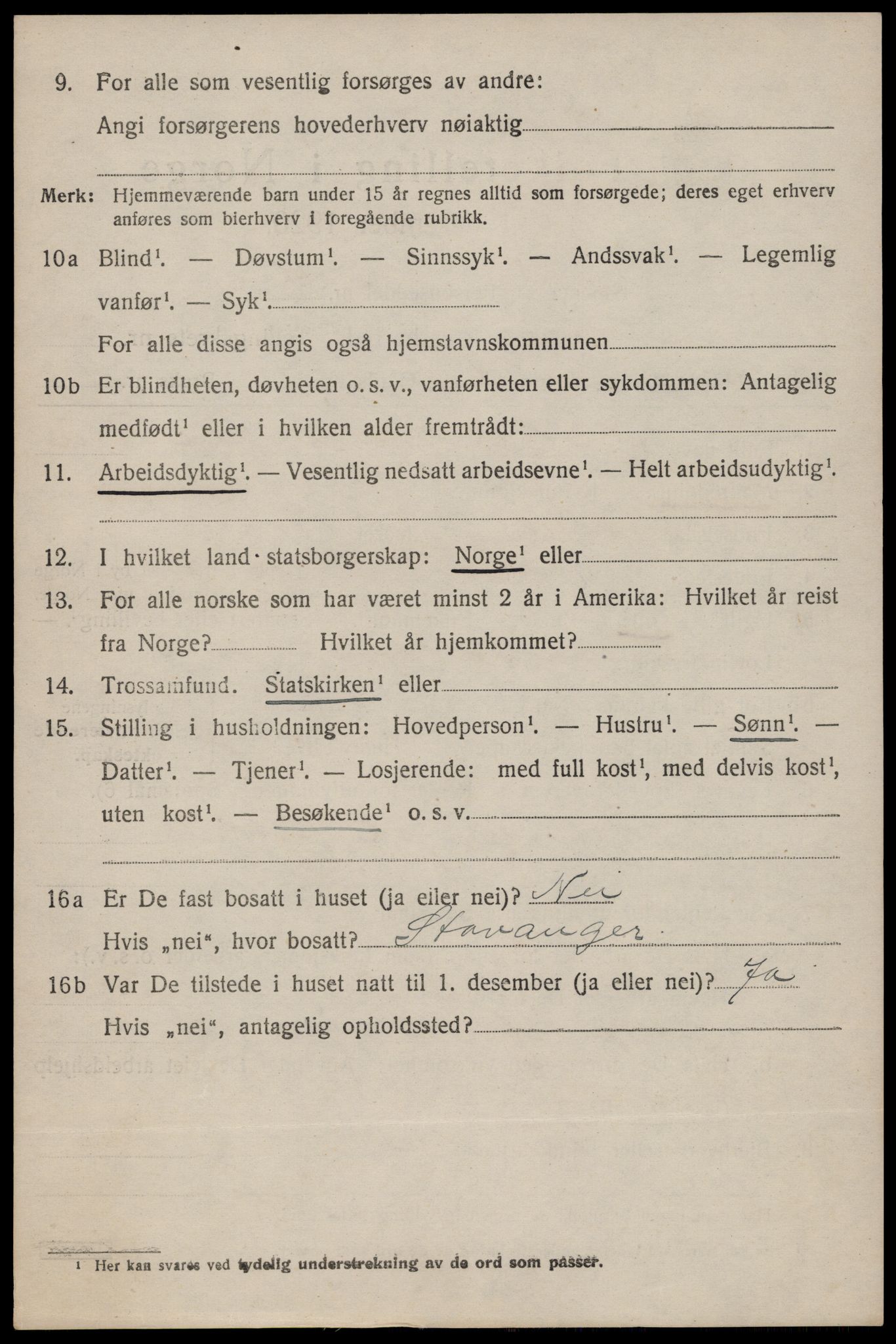 SAST, 1920 census for Mosterøy, 1920, p. 753