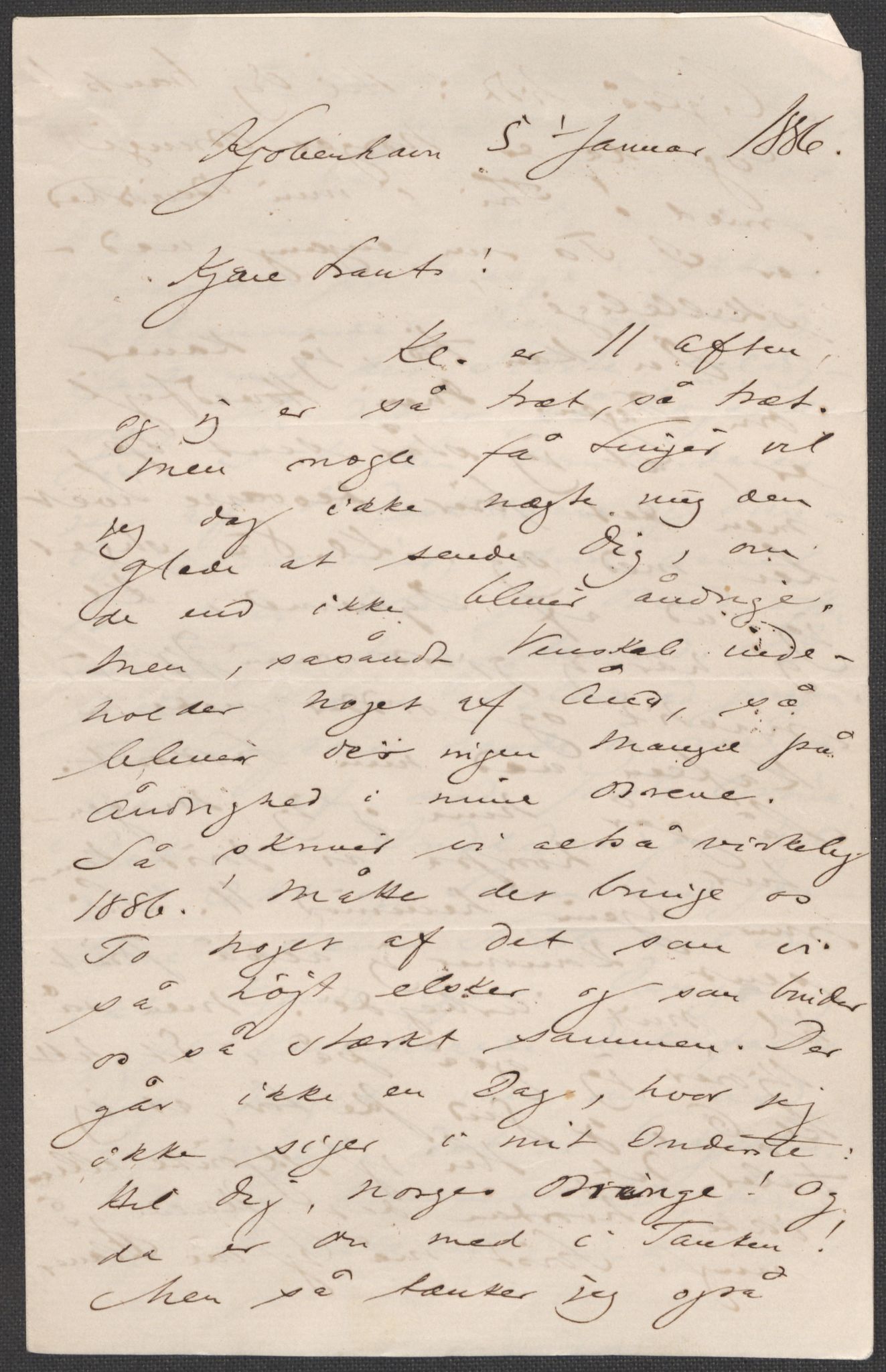 Beyer, Frants, AV/RA-PA-0132/F/L0001: Brev fra Edvard Grieg til Frantz Beyer og "En del optegnelser som kan tjene til kommentar til brevene" av Marie Beyer, 1872-1907, p. 161