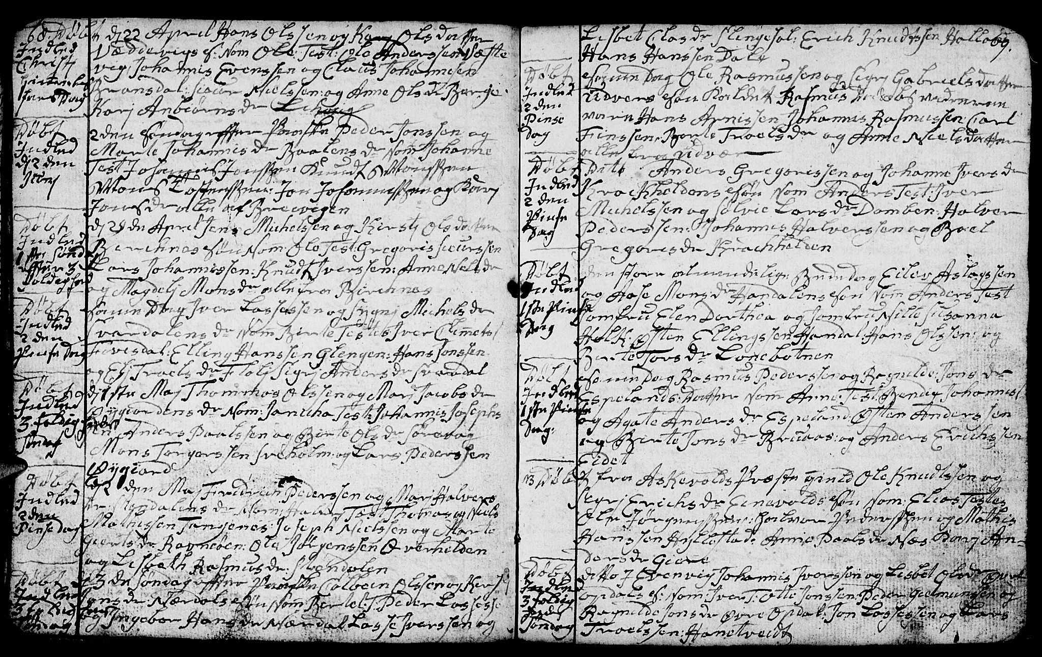 Gulen sokneprestembete, AV/SAB-A-80201/H/Hab: Parish register (copy) no. A 1, 1786-1791, p. 87