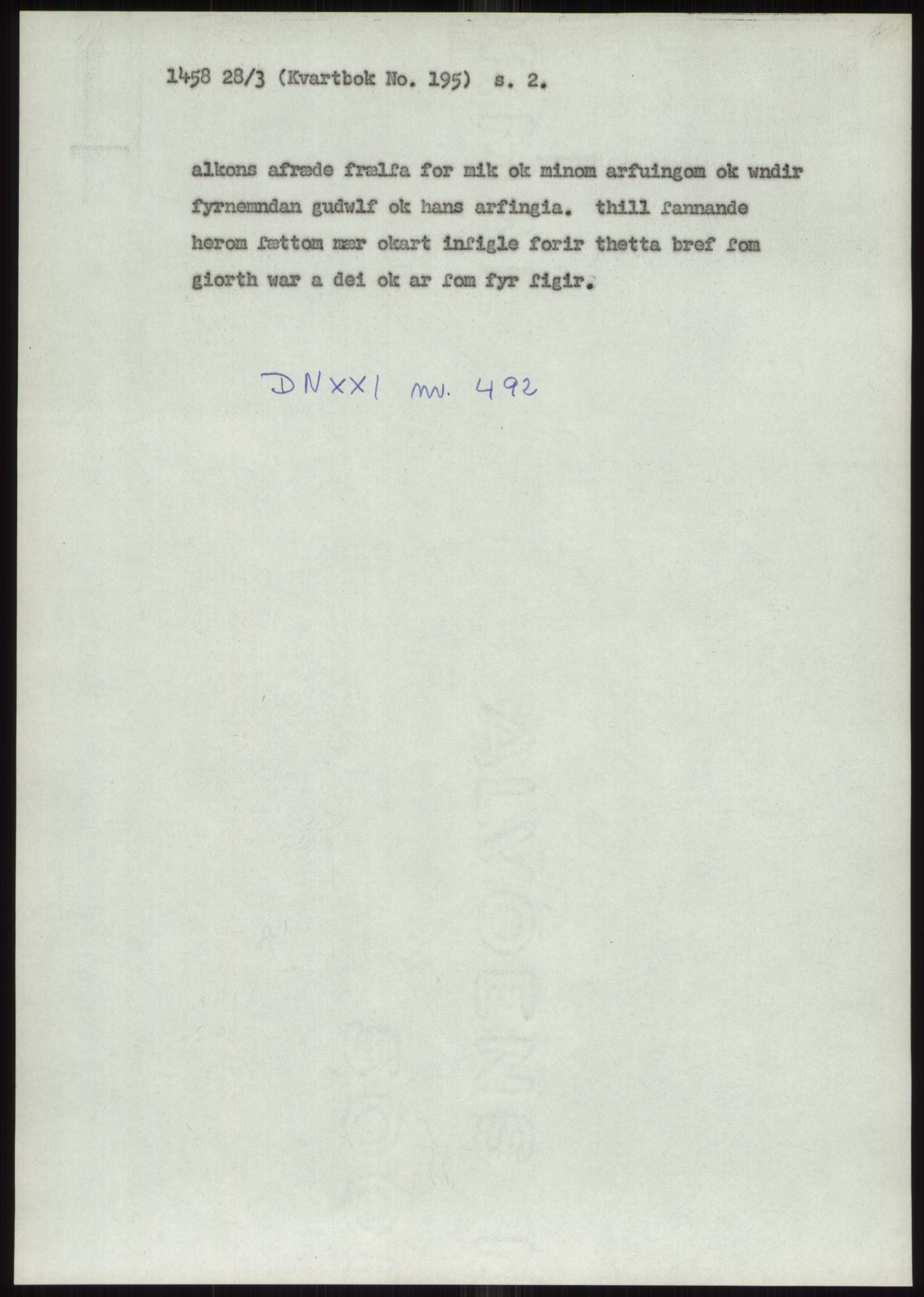 Samlinger til kildeutgivelse, Diplomavskriftsamlingen, AV/RA-EA-4053/H/Ha, p. 843