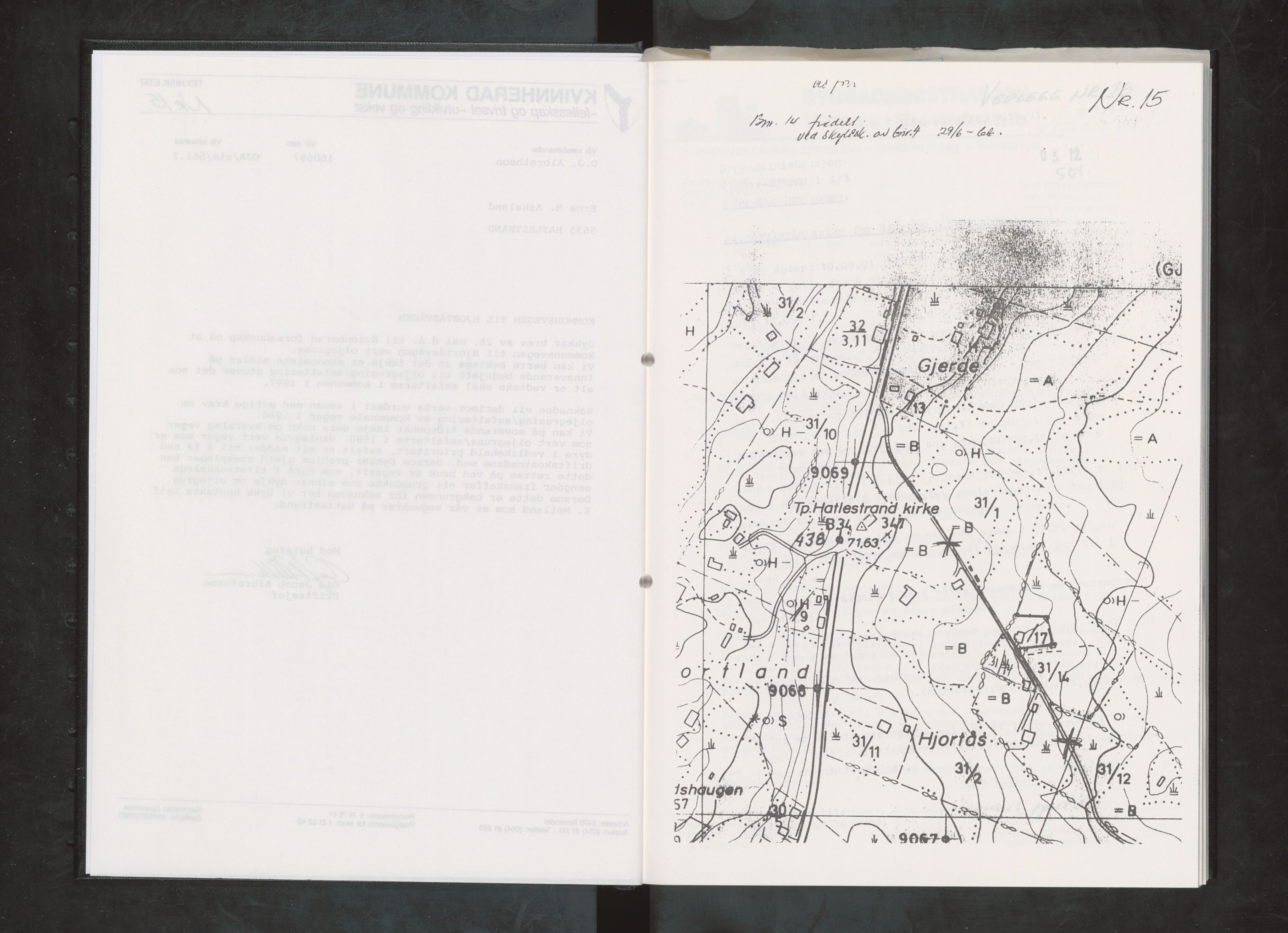 Kvinnherad kommune. Bygningsrådet , IKAH/1224-511/A/Aa/L0079: Møtebok for Kvinnherad bygningsråd, 1992