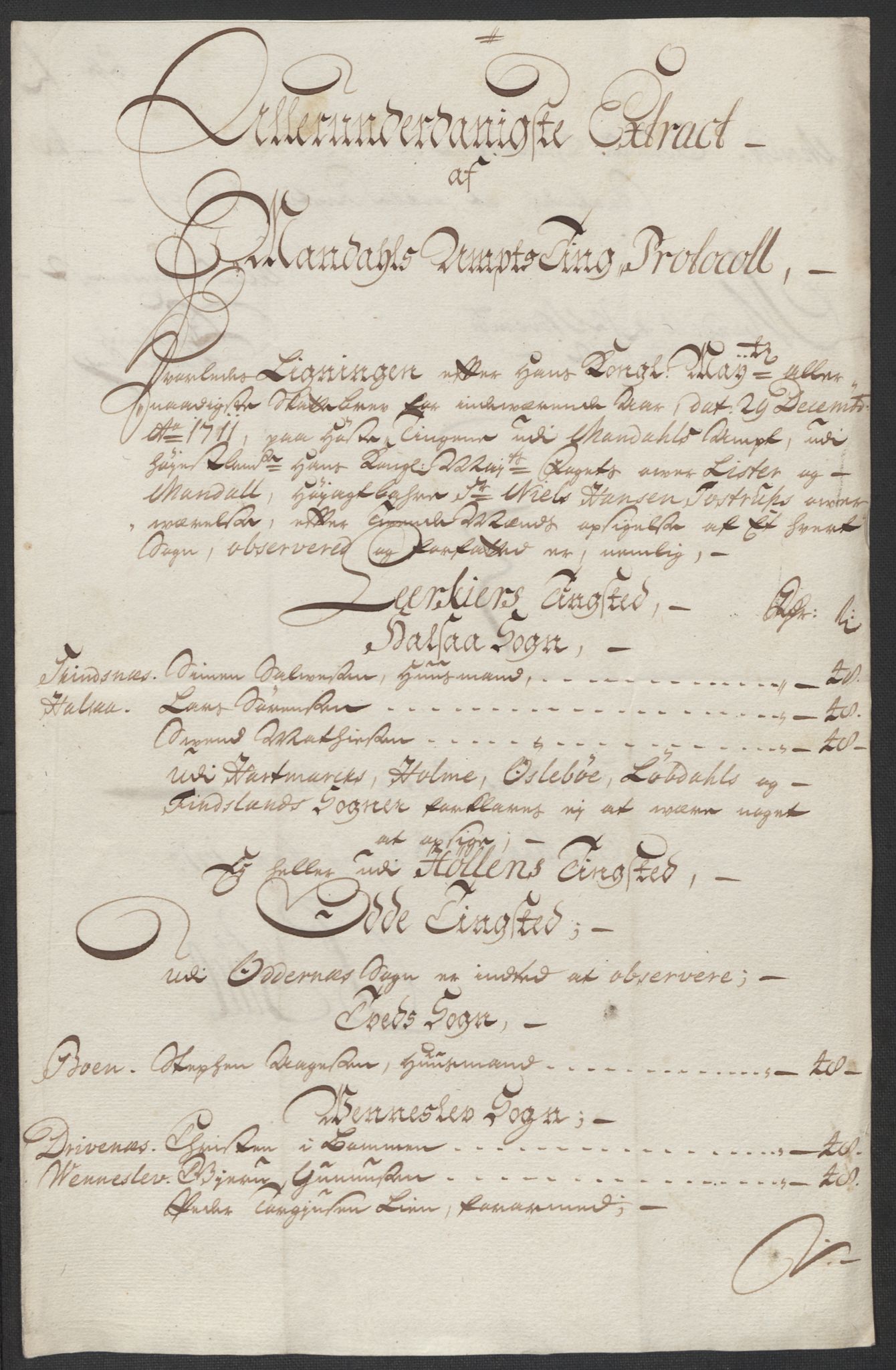 Rentekammeret inntil 1814, Reviderte regnskaper, Fogderegnskap, RA/EA-4092/R43/L2555: Fogderegnskap Lista og Mandal, 1712, p. 59