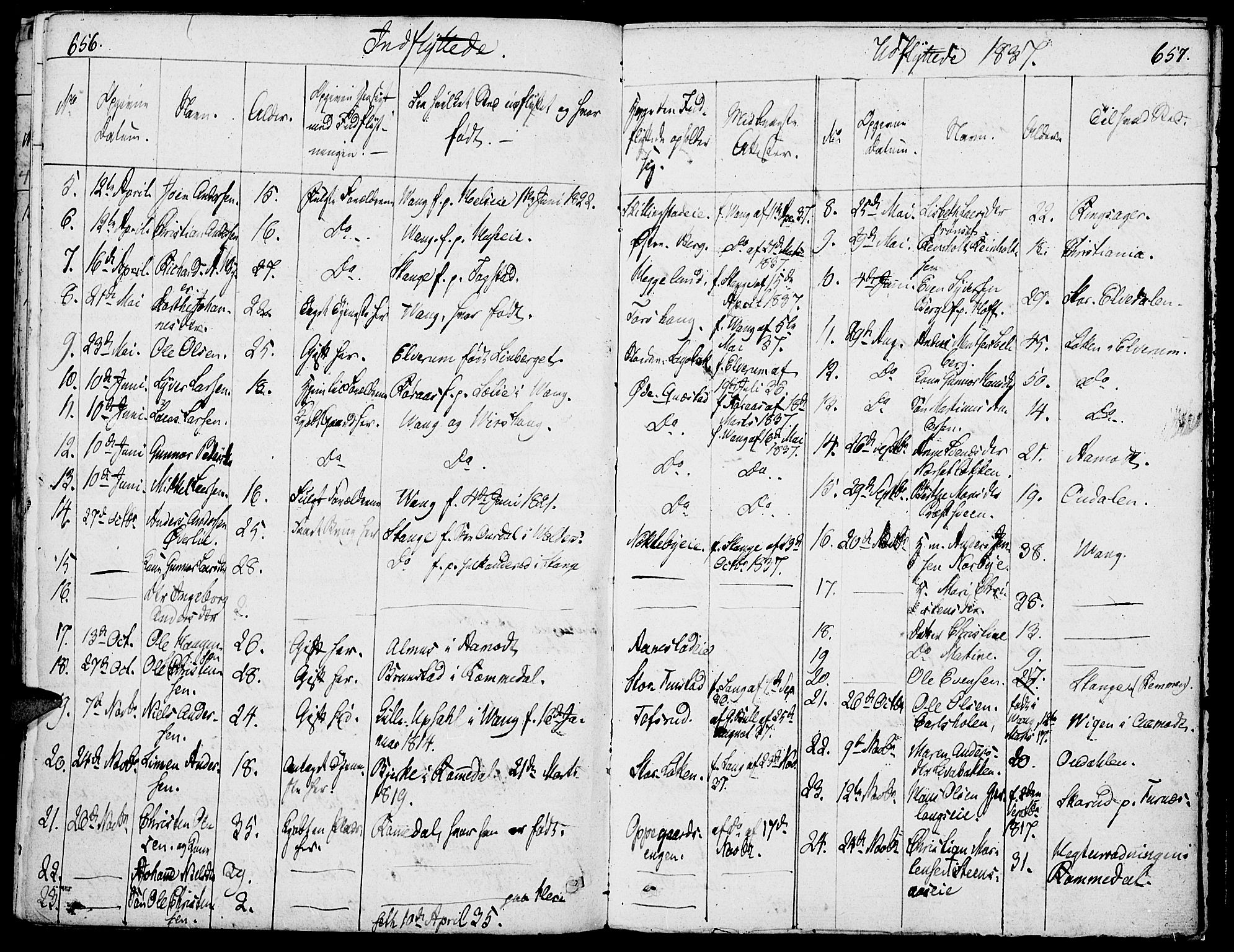 Løten prestekontor, SAH/PREST-022/K/Ka/L0006: Parish register (official) no. 6, 1832-1849, p. 656-657