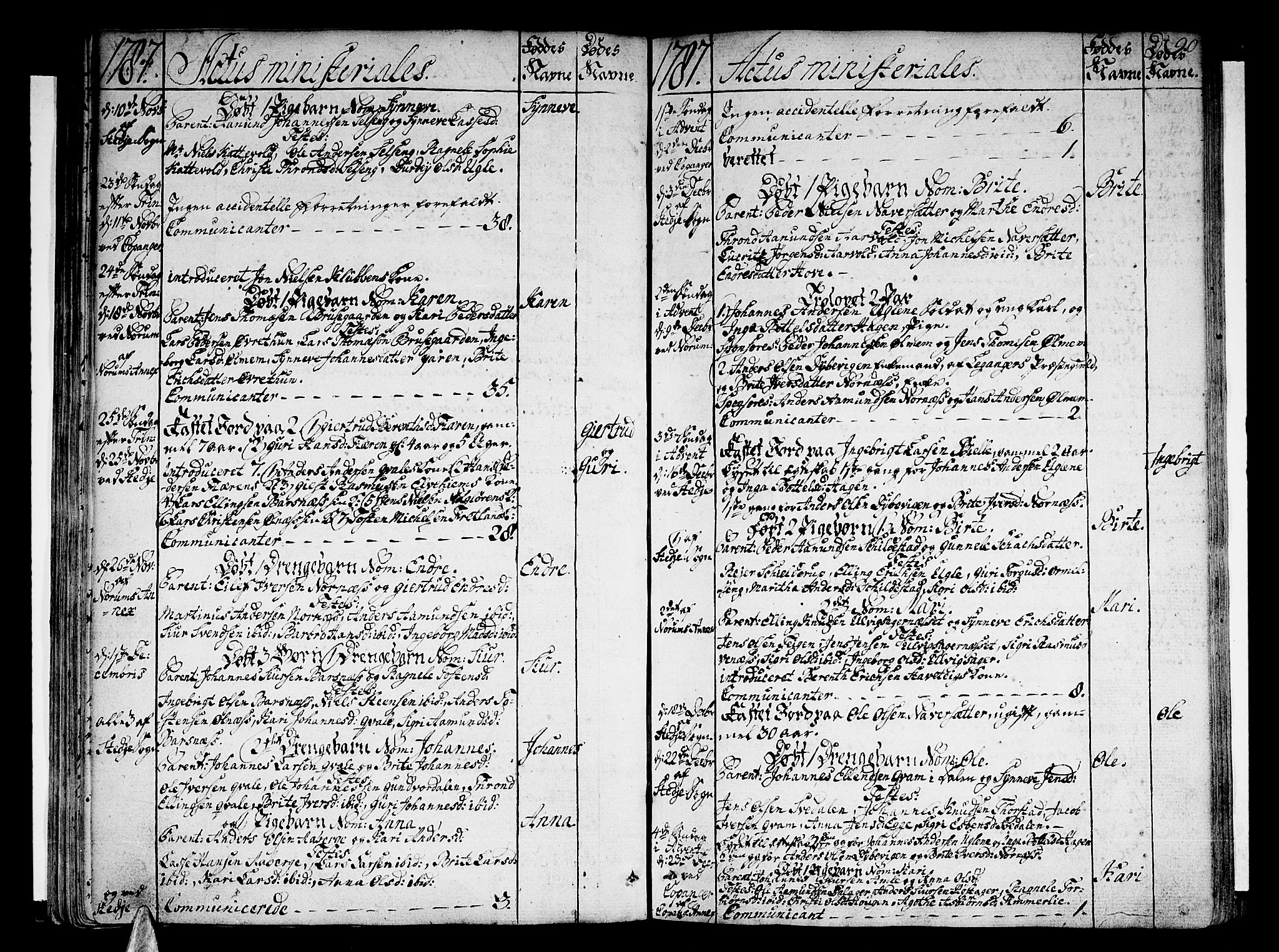Sogndal sokneprestembete, SAB/A-81301/H/Haa/Haaa/L0007: Parish register (official) no. A 7, 1782-1795, p. 90