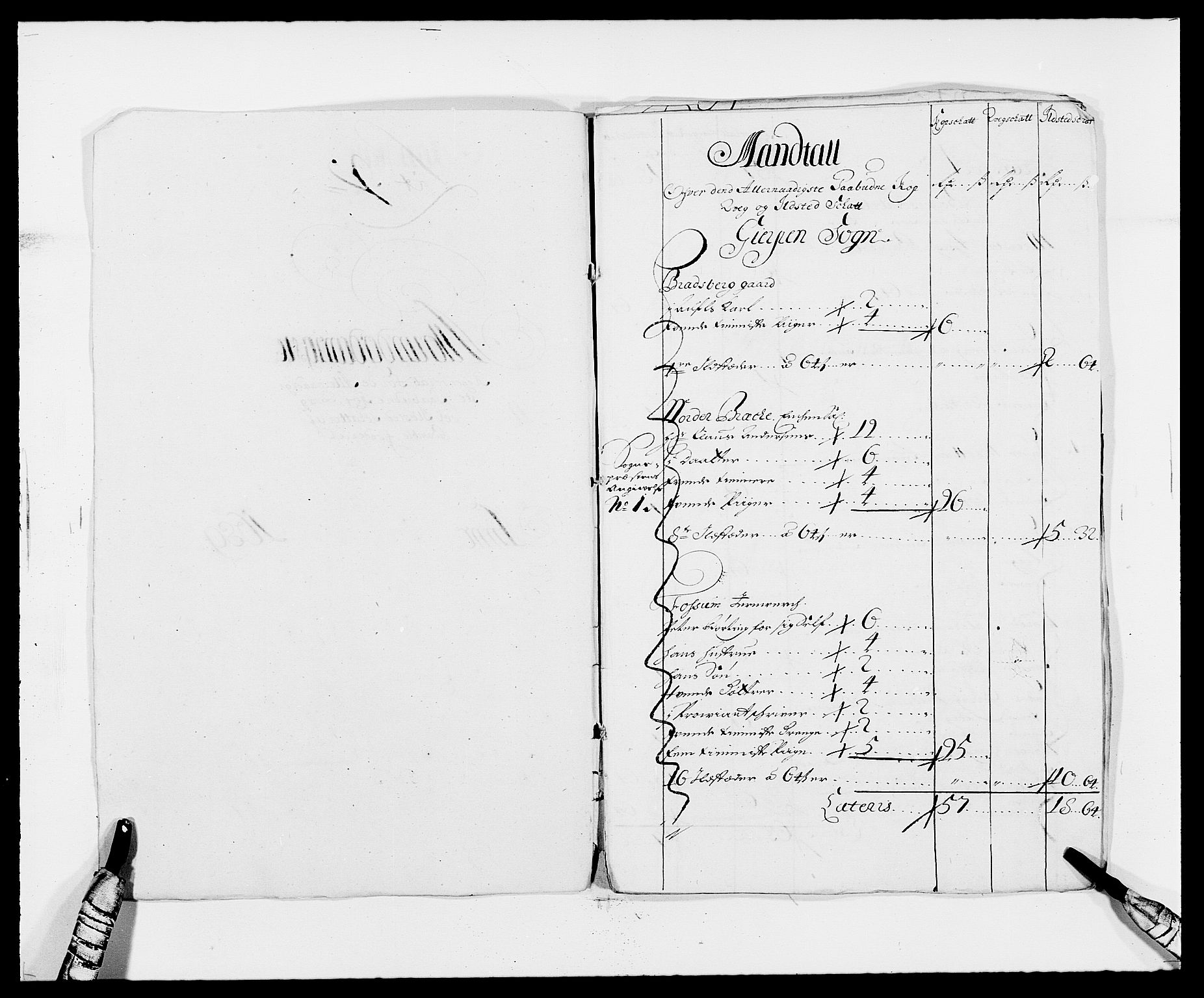 Rentekammeret inntil 1814, Reviderte regnskaper, Fogderegnskap, AV/RA-EA-4092/R34/L2050: Fogderegnskap Bamble, 1688-1691, p. 365