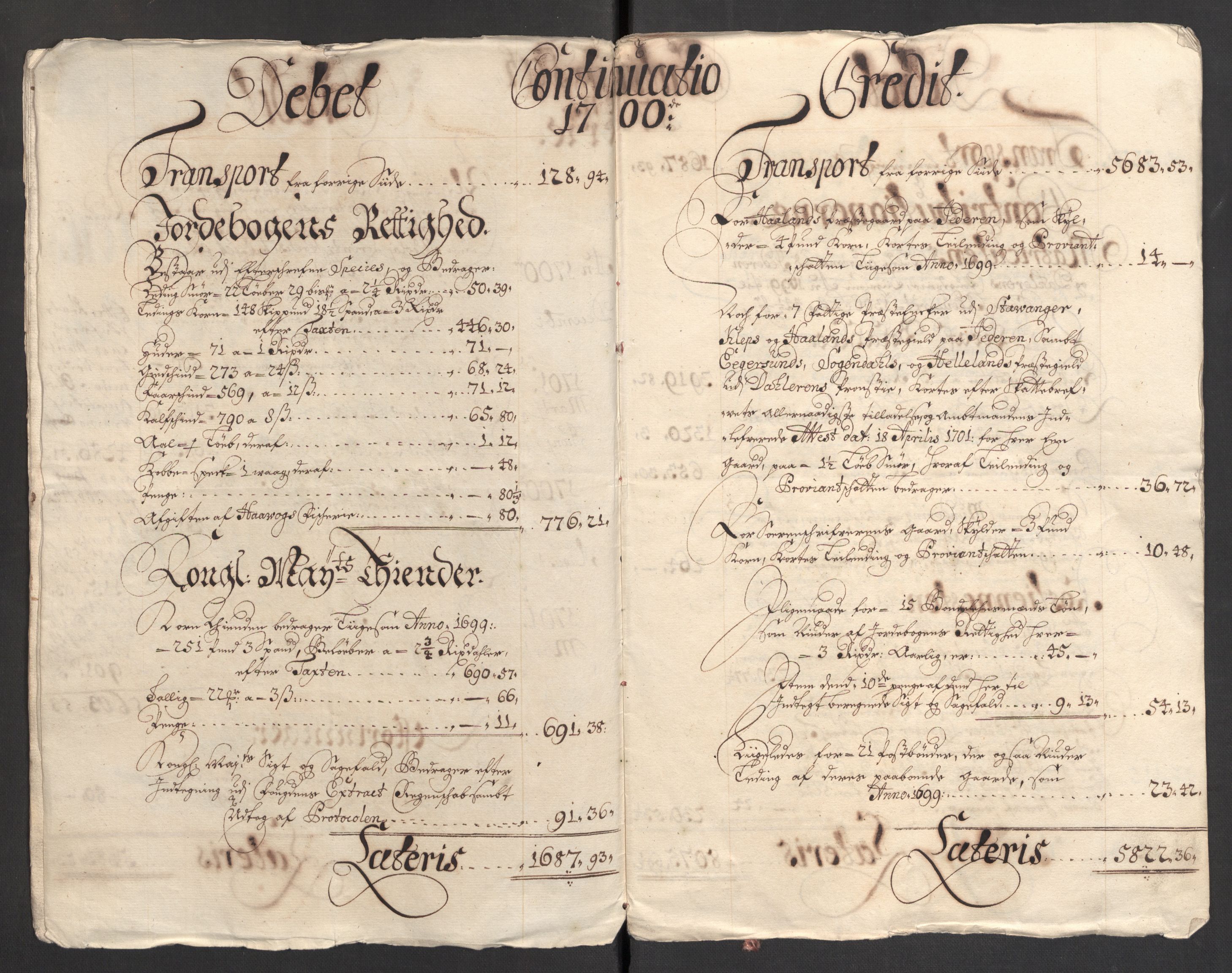 Rentekammeret inntil 1814, Reviderte regnskaper, Fogderegnskap, AV/RA-EA-4092/R46/L2731: Fogderegnskap Jæren og Dalane, 1700-1702, p. 14