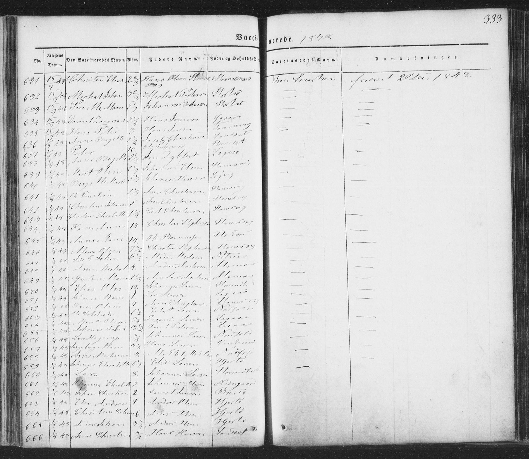 Ministerialprotokoller, klokkerbøker og fødselsregistre - Nordland, SAT/A-1459/853/L0769: Parish register (official) no. 853A08, 1836-1856, p. 333