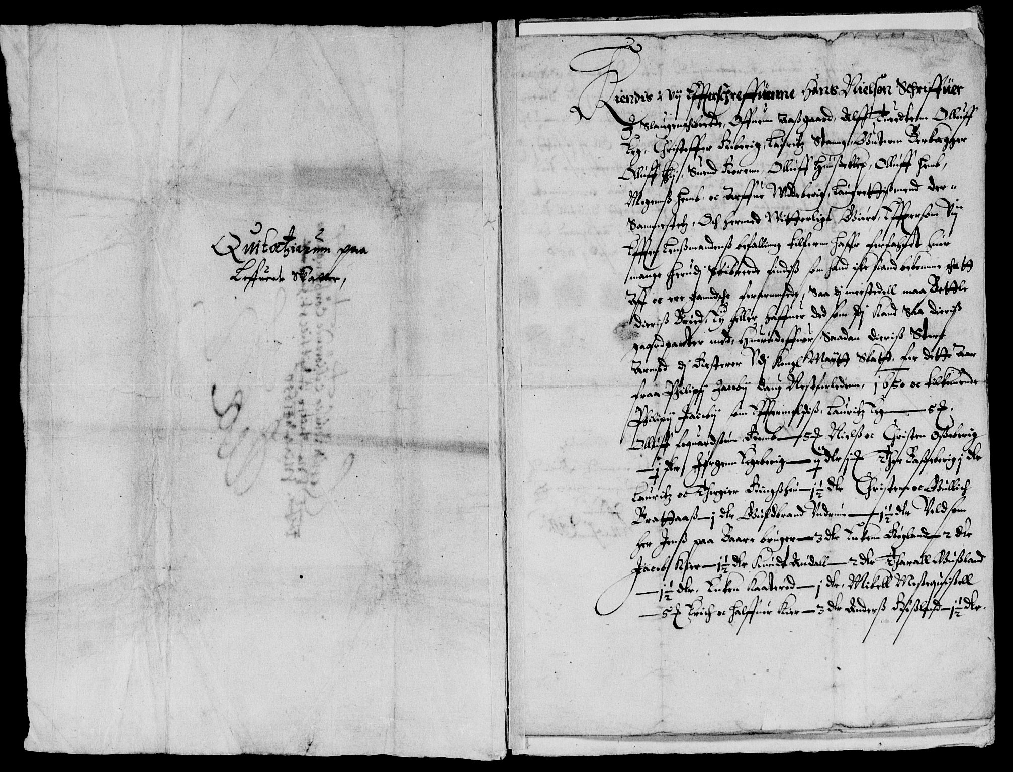 Rentekammeret inntil 1814, Reviderte regnskaper, Lensregnskaper, AV/RA-EA-5023/R/Rb/Rbo/L0030: Tønsberg len, 1650-1652