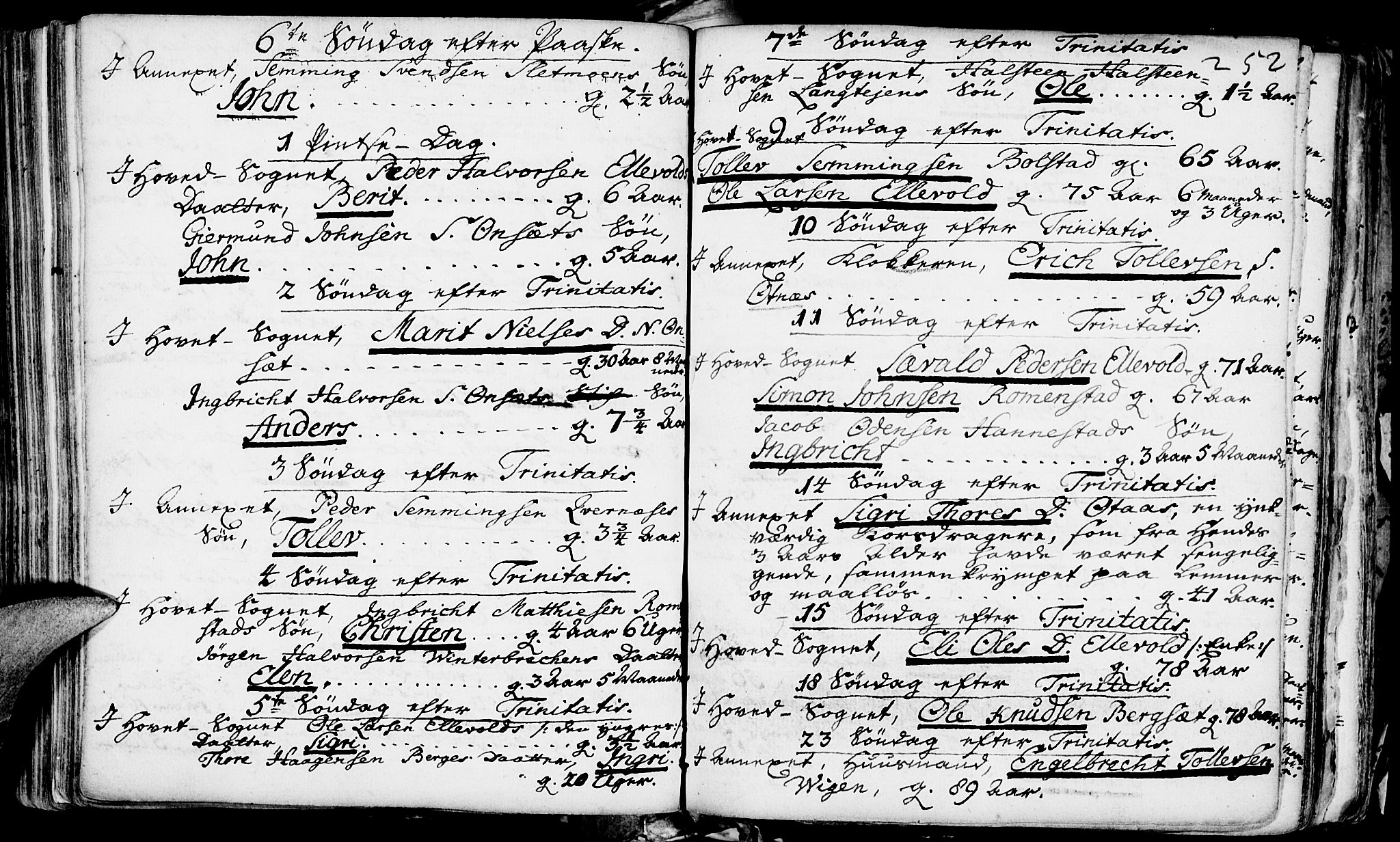 Rendalen prestekontor, SAH/PREST-054/H/Ha/Haa/L0001: Parish register (official) no. 1, 1733-1787, p. 252