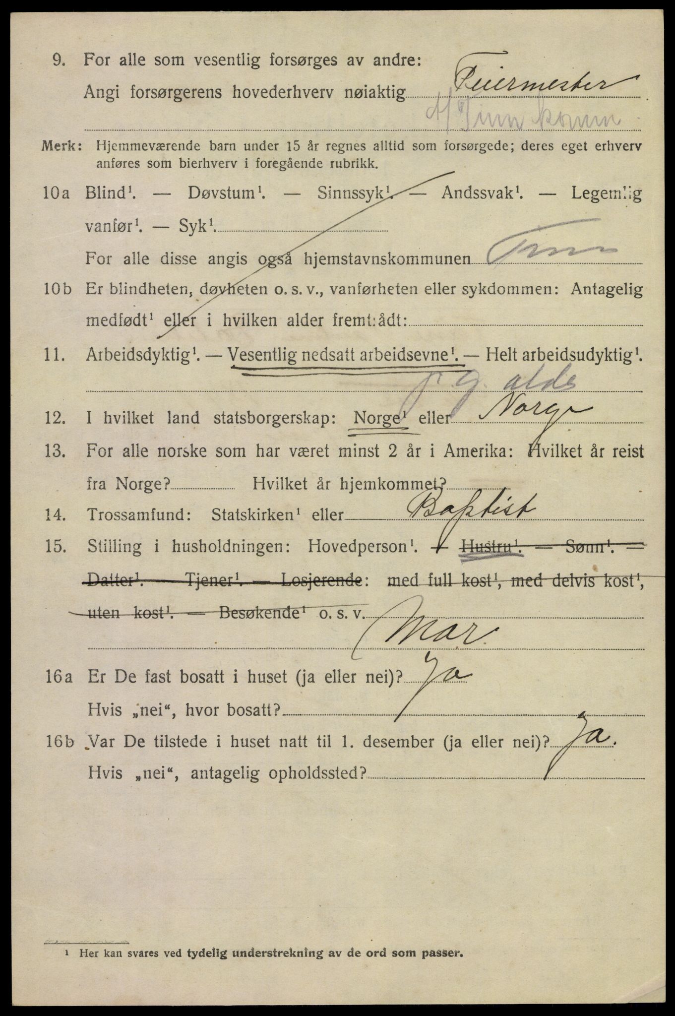 SAKO, 1920 census for Tinn, 1920, p. 23547