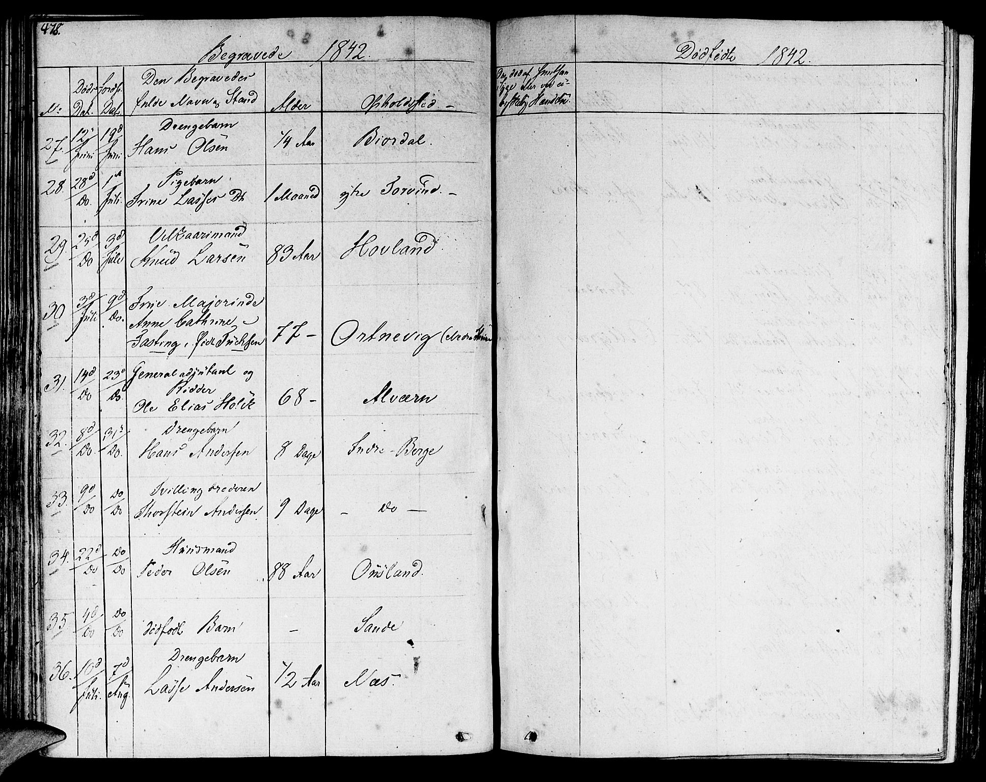 Lavik sokneprestembete, AV/SAB-A-80901: Parish register (official) no. A 2II, 1821-1842, p. 478