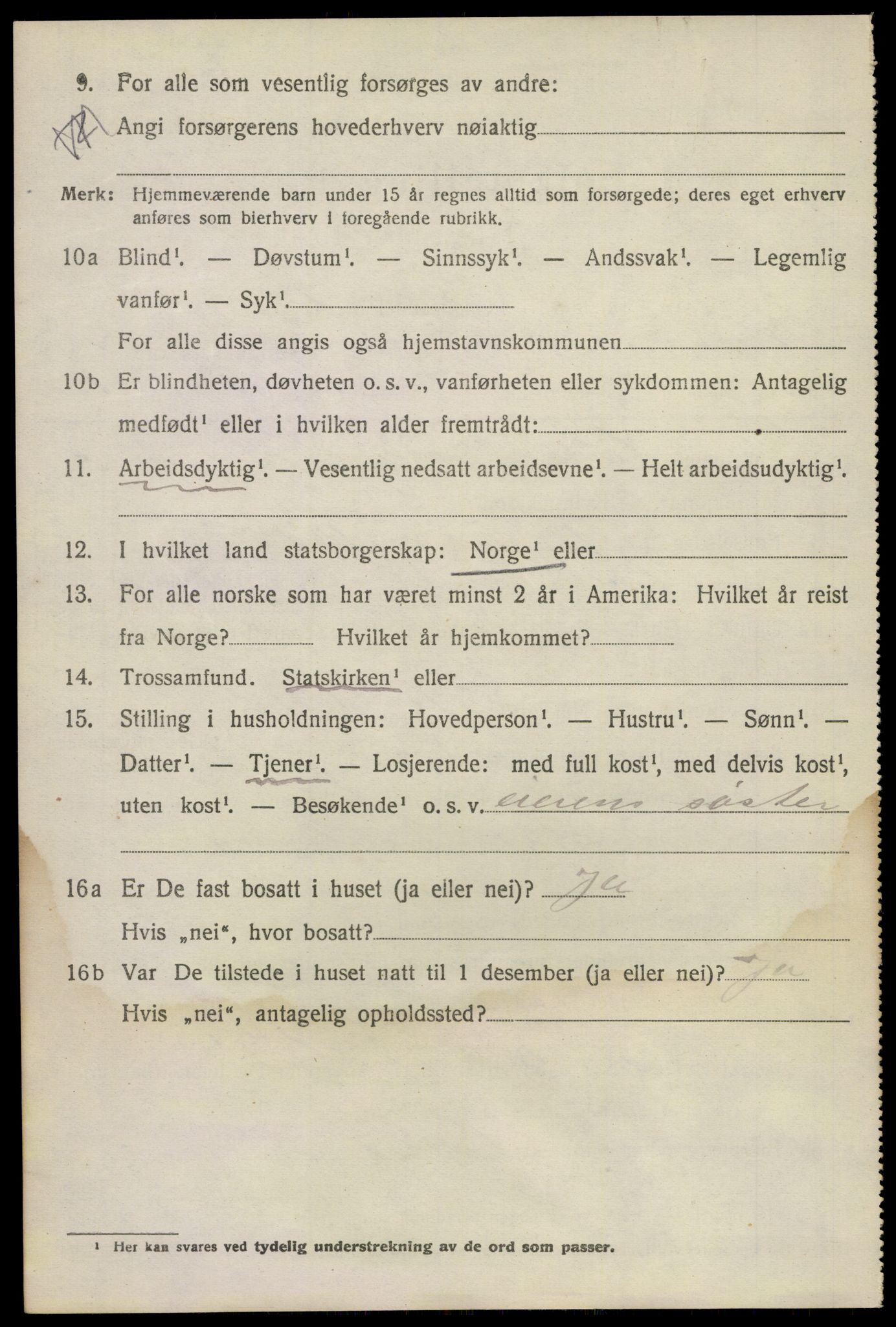 SAKO, 1920 census for Brunlanes, 1920, p. 8324