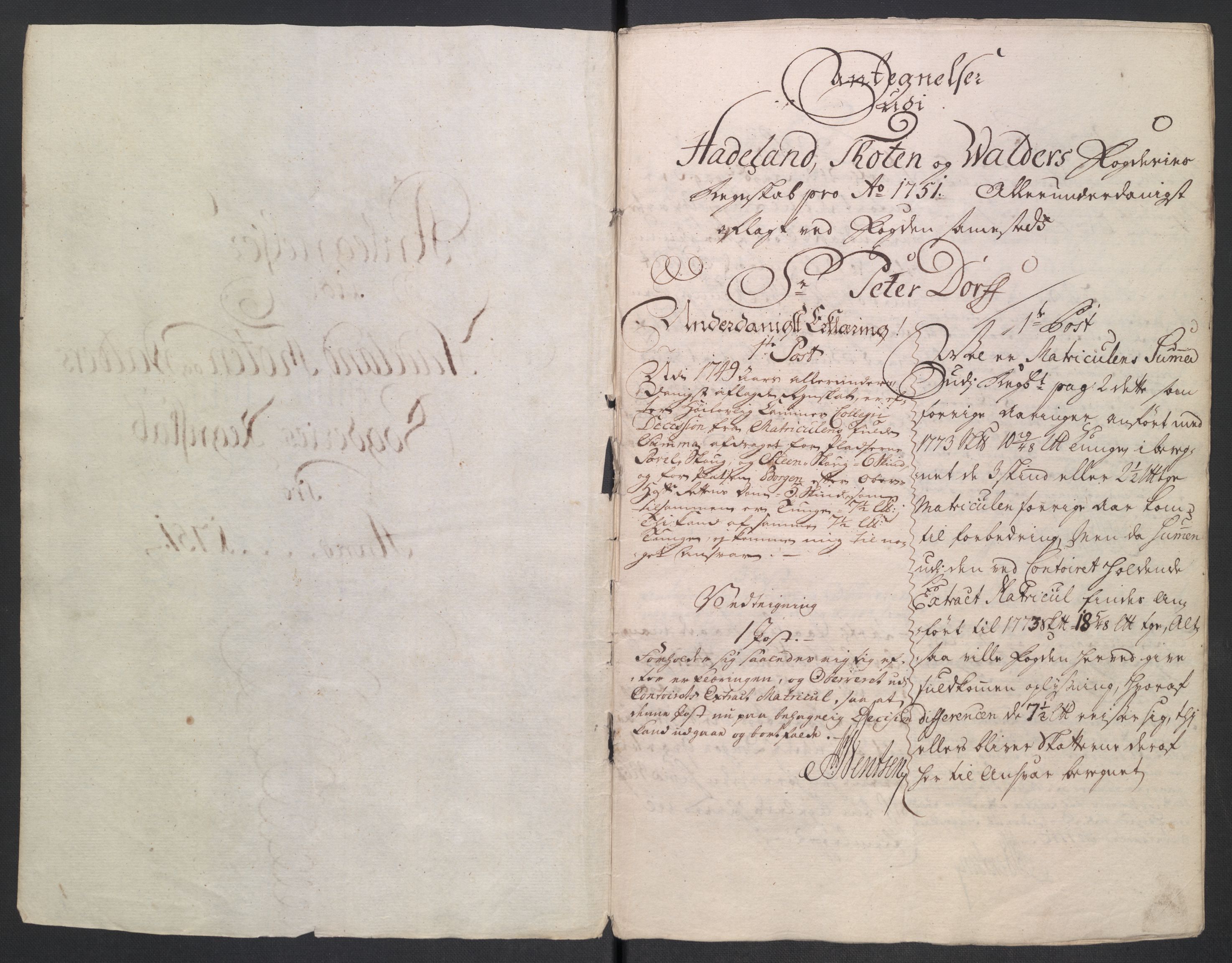 Rentekammeret inntil 1814, Reviderte regnskaper, Fogderegnskap, AV/RA-EA-4092/R18/L1348: Fogderegnskap Hadeland, Toten og Valdres, 1750-1751, p. 638