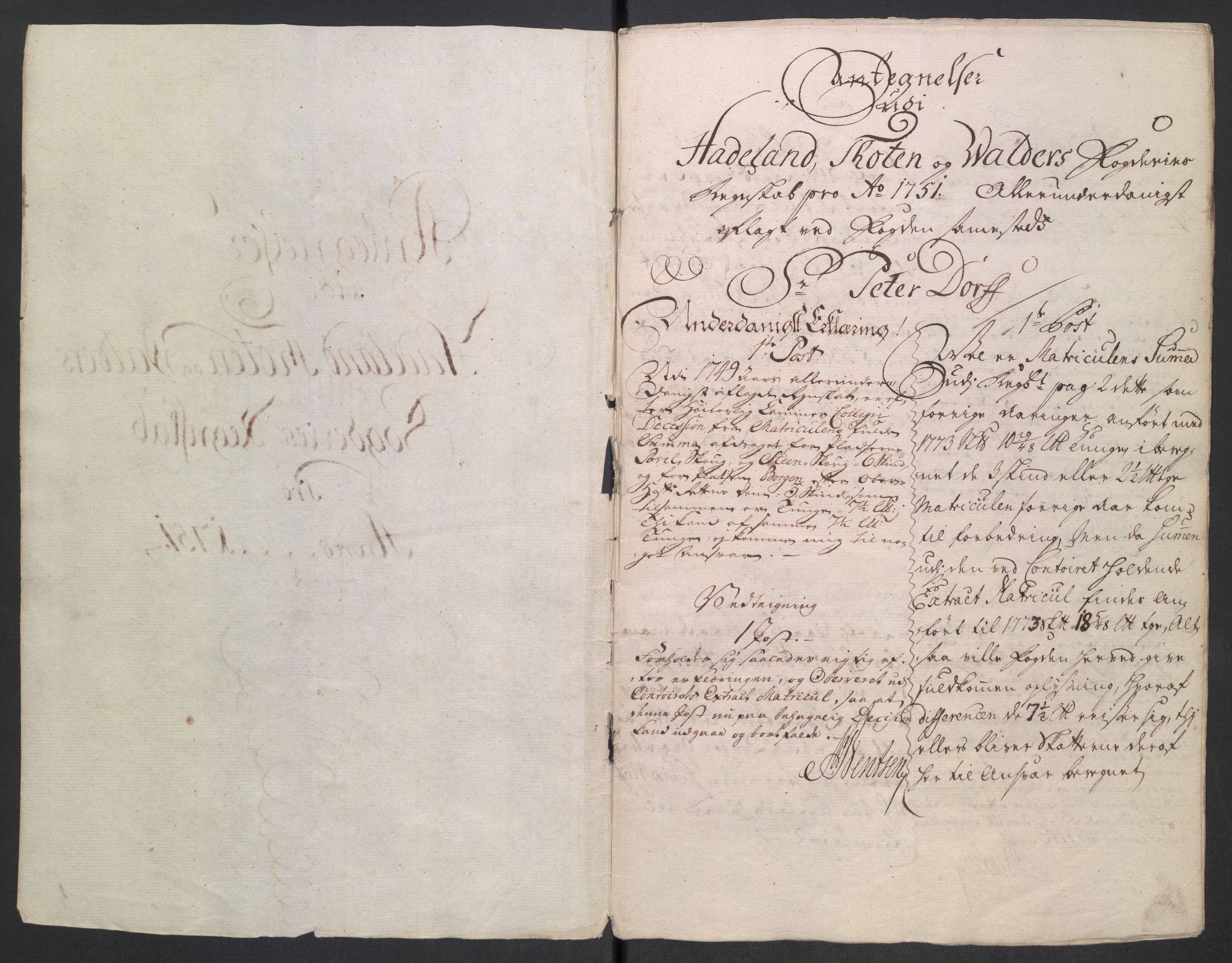 Rentekammeret inntil 1814, Reviderte regnskaper, Fogderegnskap, RA/EA-4092/R18/L1348: Fogderegnskap Hadeland, Toten og Valdres, 1750-1751, p. 638