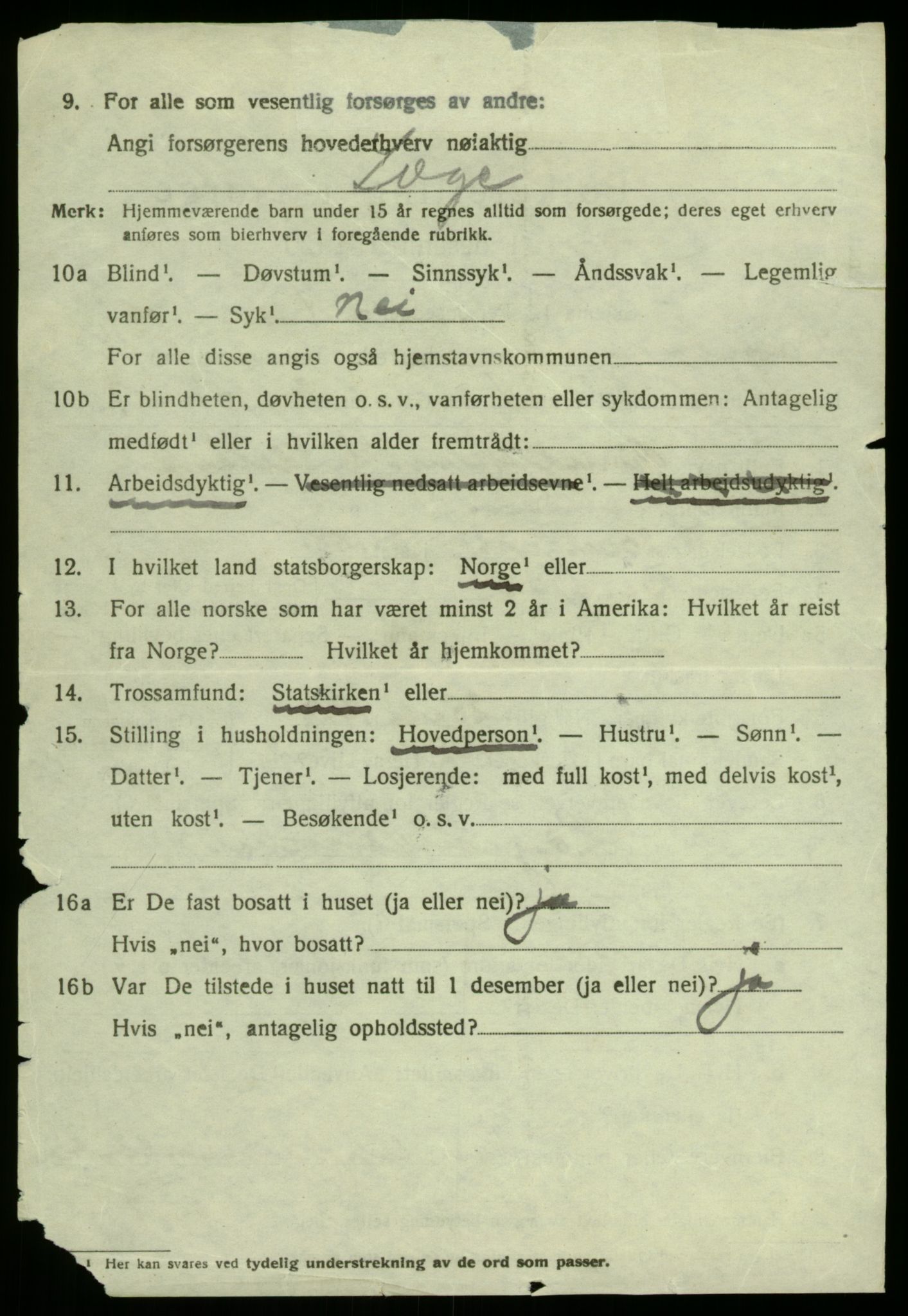 SAB, 1920 census for Laksevåg, 1920, p. 7987