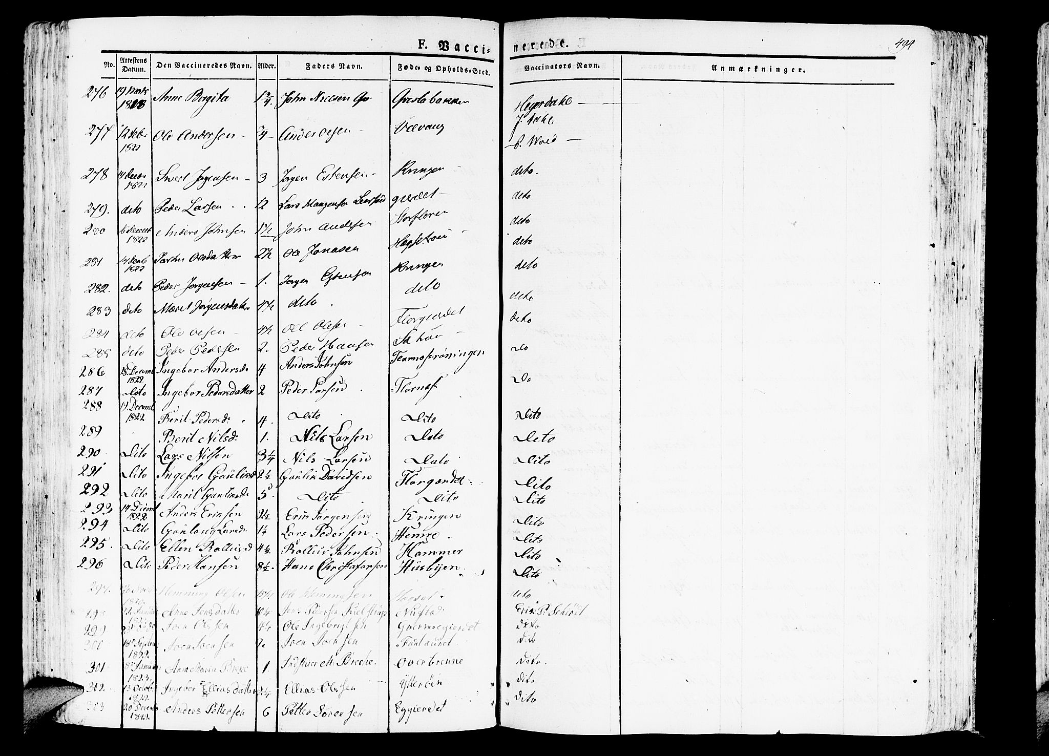 Ministerialprotokoller, klokkerbøker og fødselsregistre - Nord-Trøndelag, SAT/A-1458/709/L0070: Parish register (official) no. 709A10, 1820-1832, p. 494