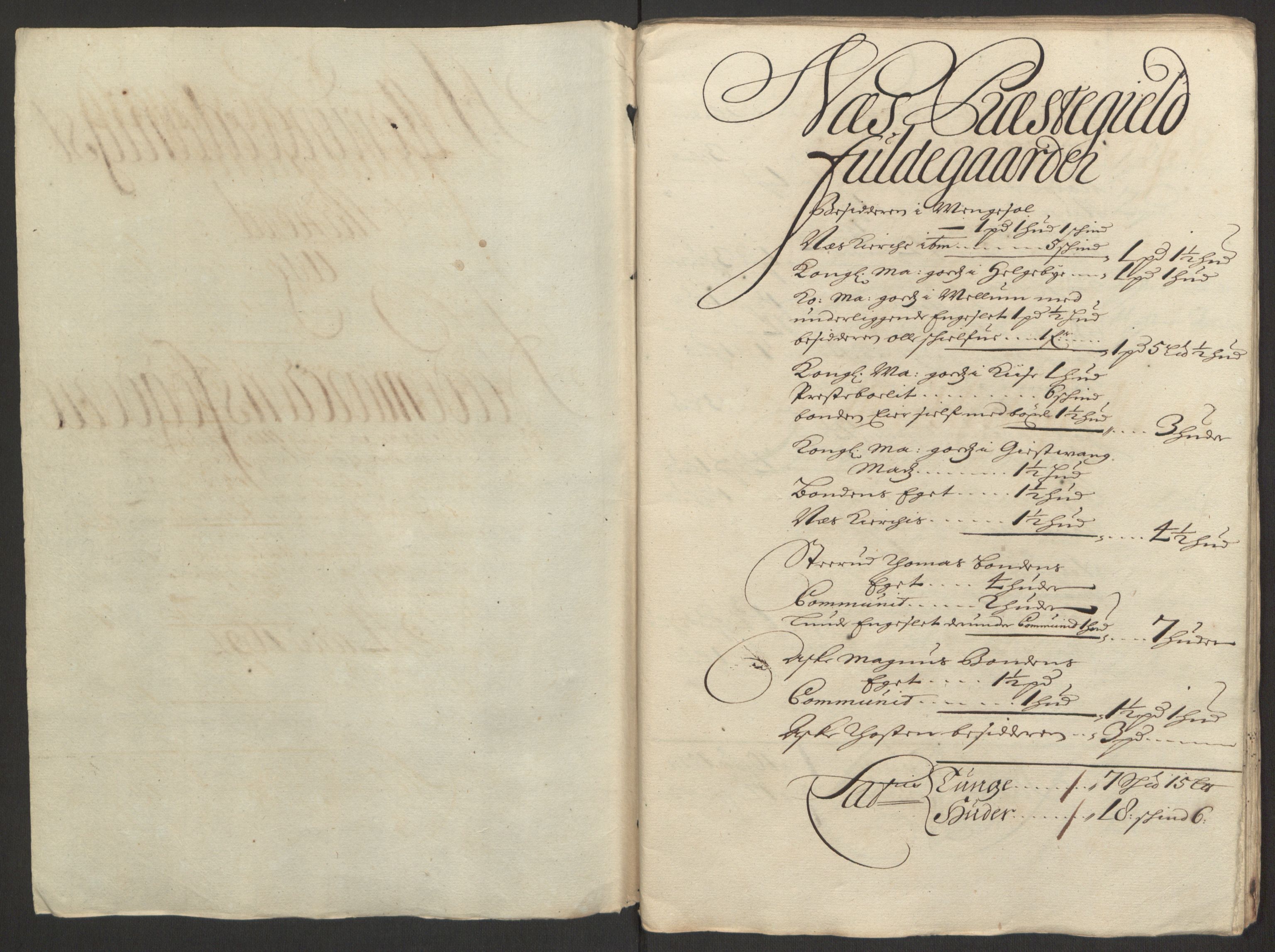 Rentekammeret inntil 1814, Reviderte regnskaper, Fogderegnskap, RA/EA-4092/R16/L1035: Fogderegnskap Hedmark, 1694, p. 145