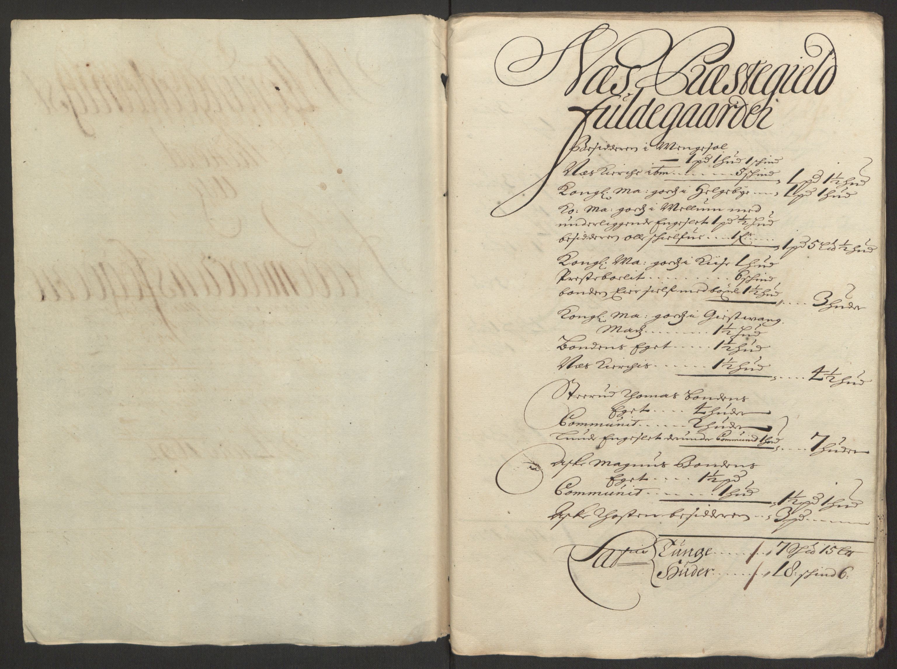 Rentekammeret inntil 1814, Reviderte regnskaper, Fogderegnskap, AV/RA-EA-4092/R16/L1035: Fogderegnskap Hedmark, 1694, p. 145