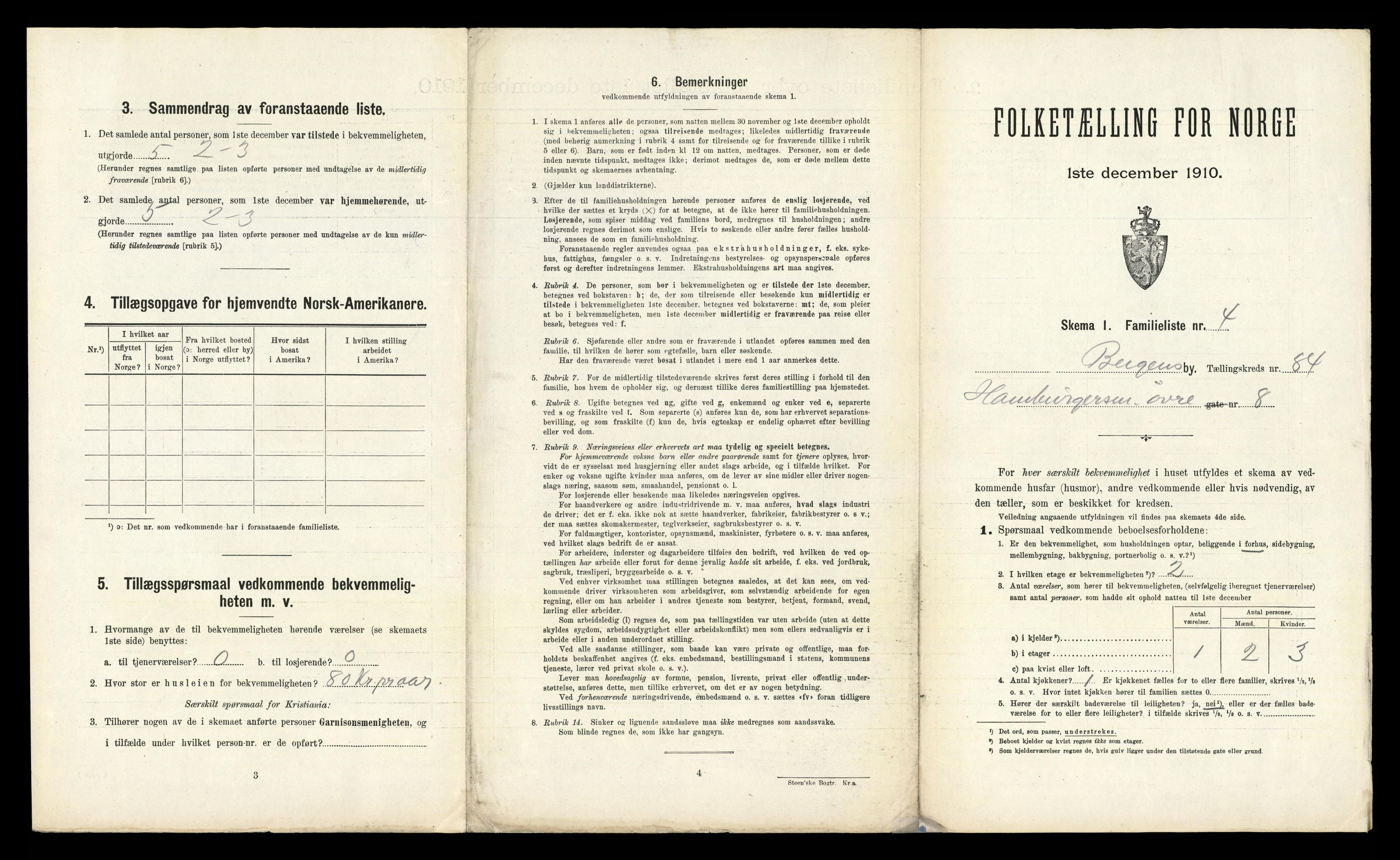 RA, 1910 census for Bergen, 1910, p. 29827