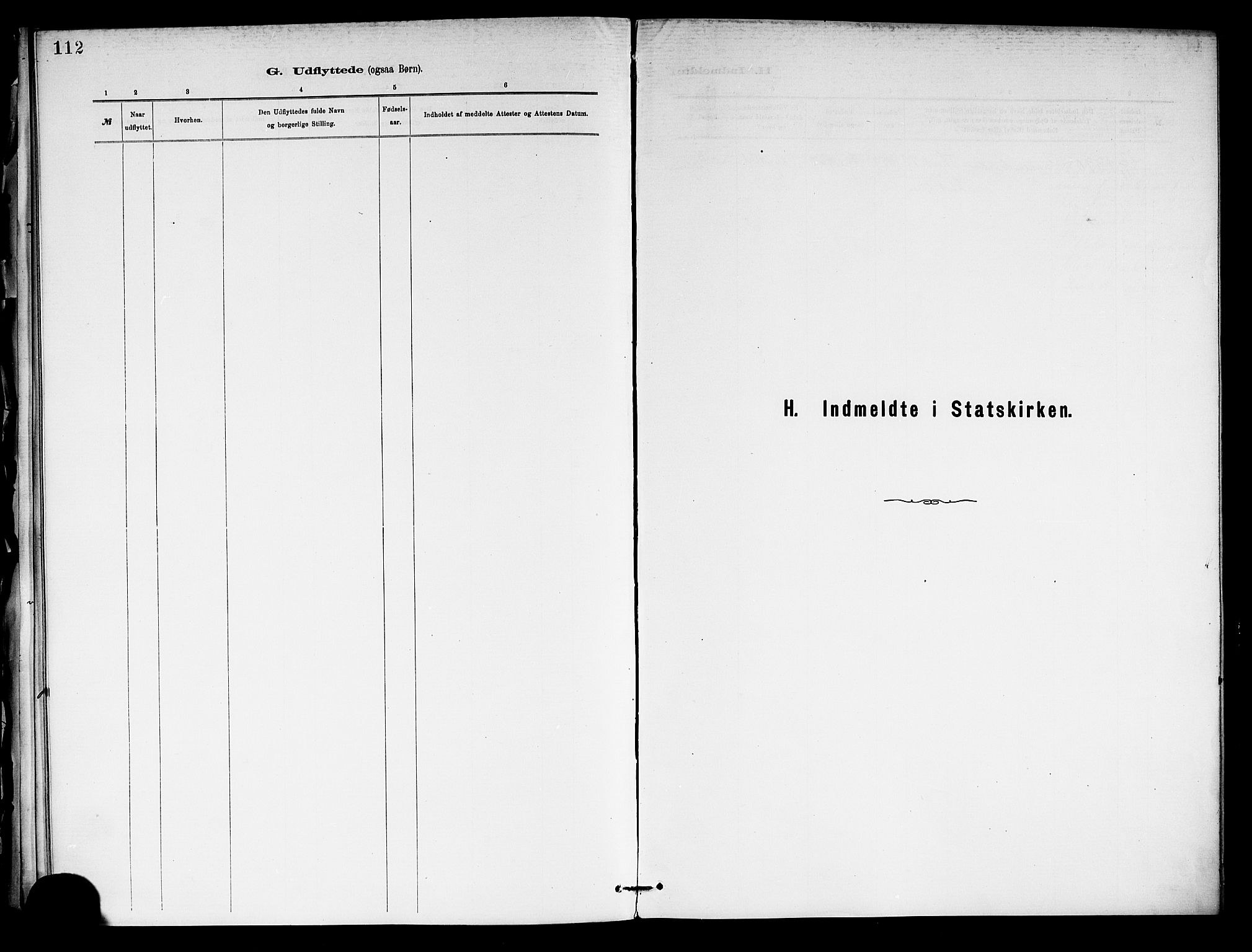 Holla kirkebøker, SAKO/A-272/F/Fa/L0009: Parish register (official) no. 9, 1881-1897, p. 112