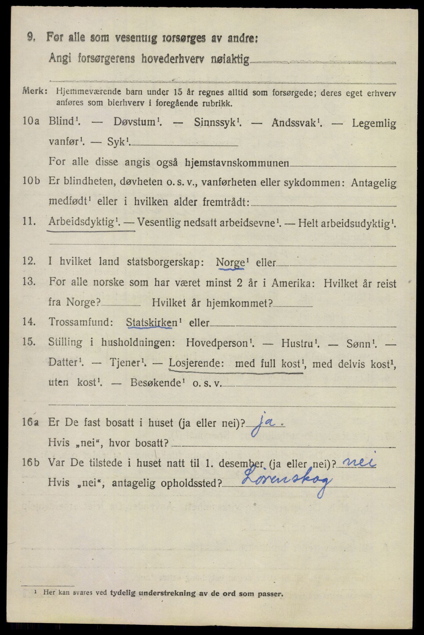 SAO, 1920 census for Skedsmo, 1920, p. 4294